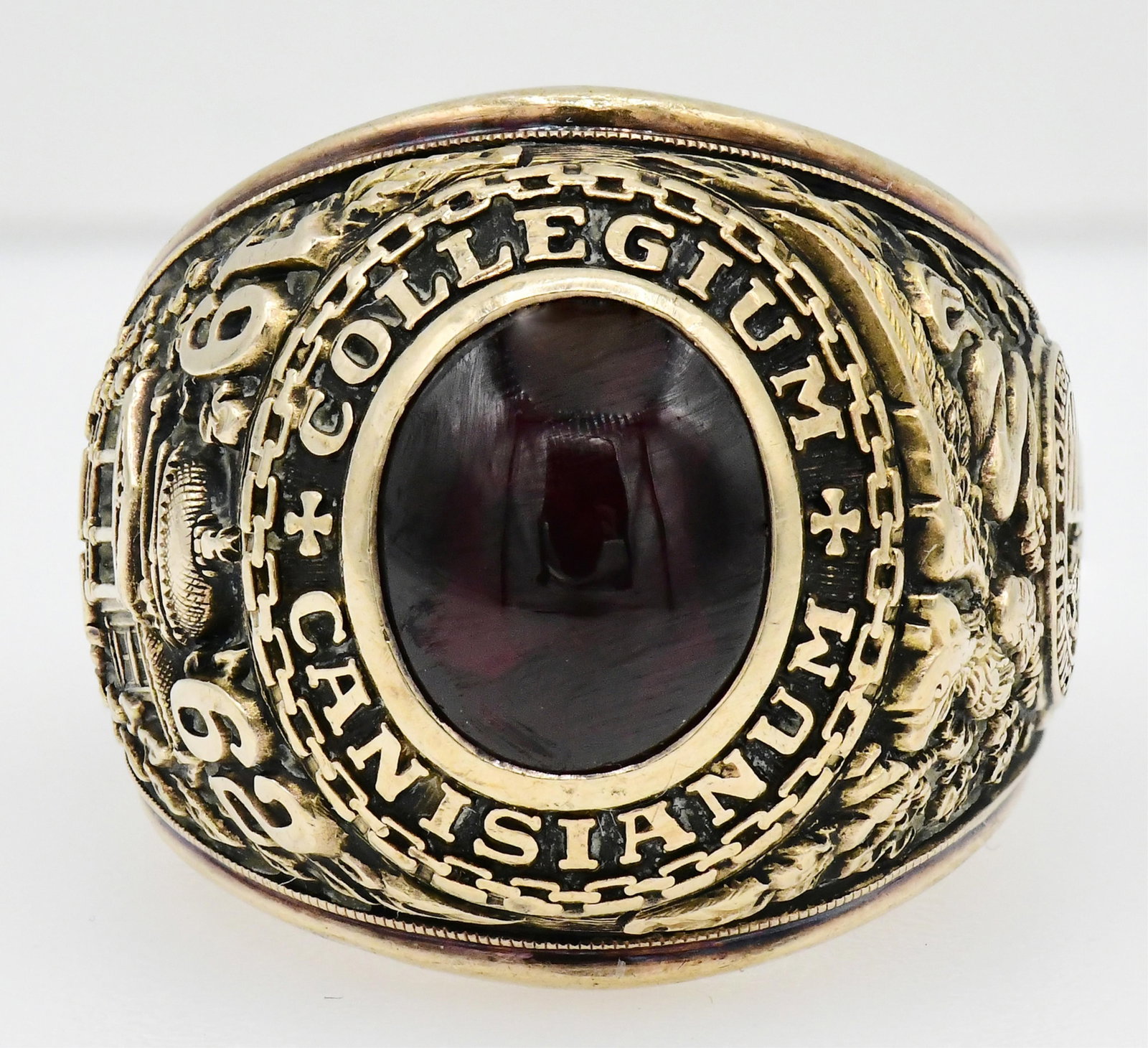 10K Yellow Gold & Ruby Class Ring - 2