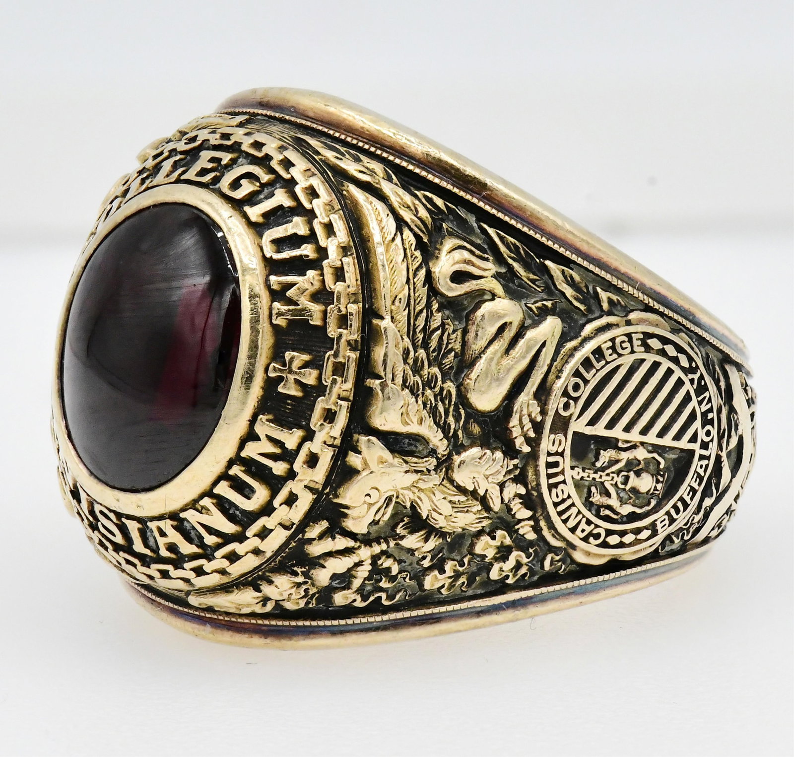 10K Yellow Gold & Ruby Class Ring - 3