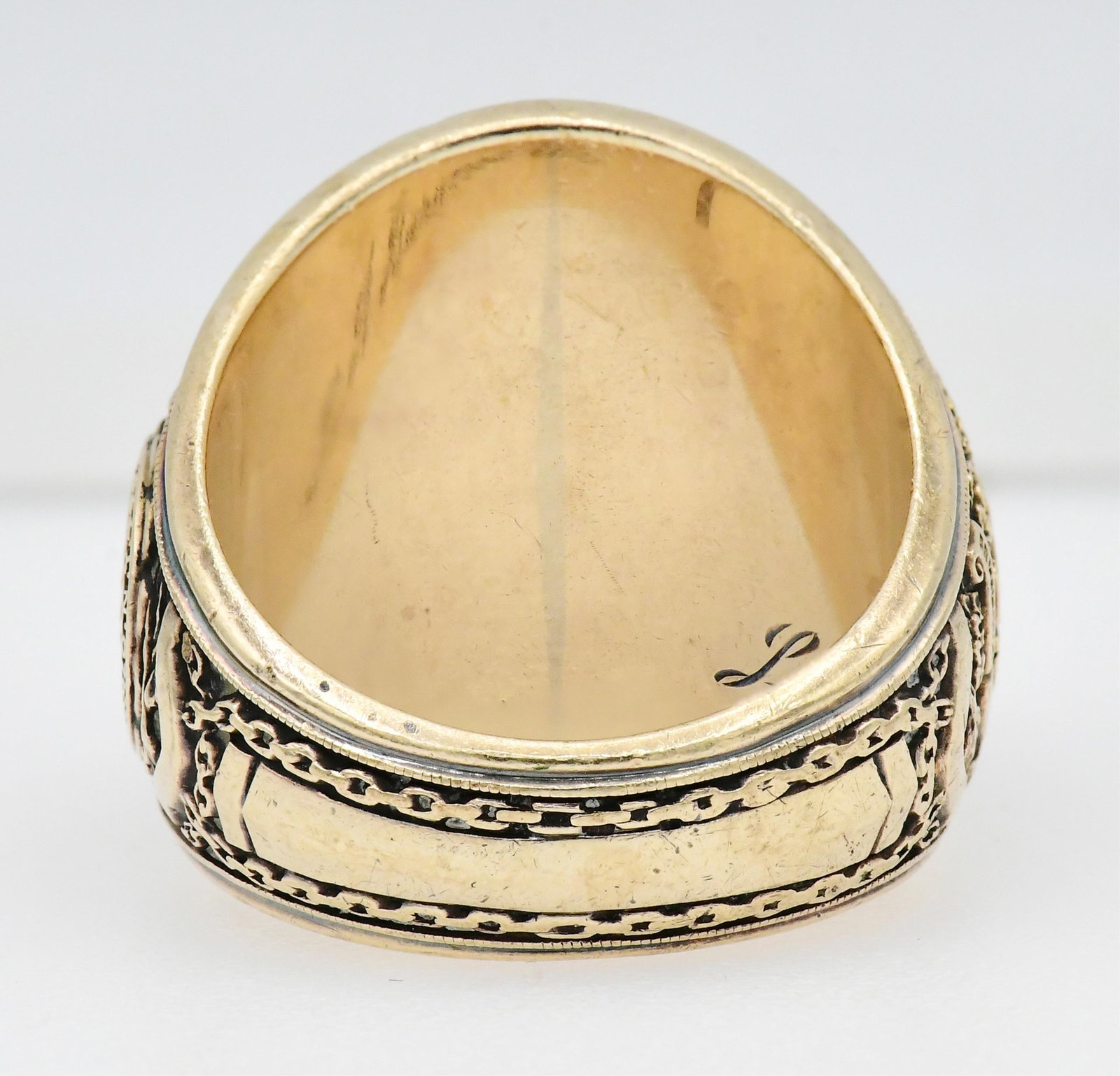 10K Yellow Gold & Ruby Class Ring - 5