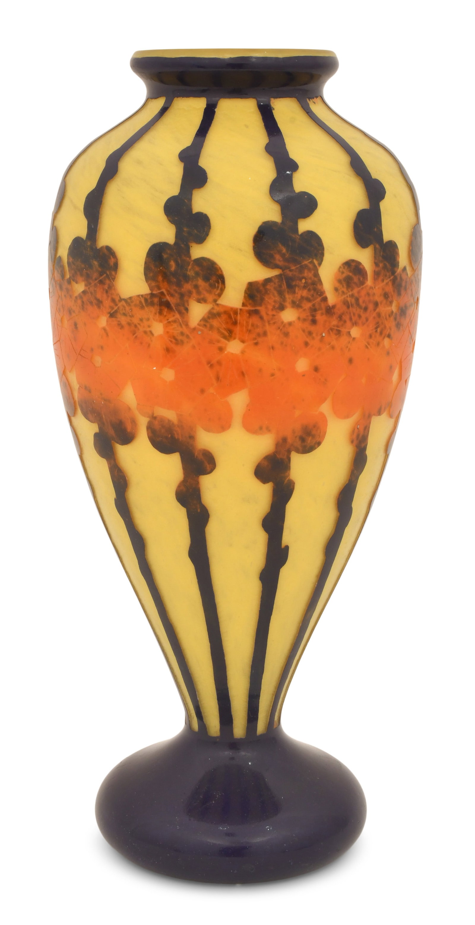 Schneider Le Verre Francais Glass Vase (1 of 5)