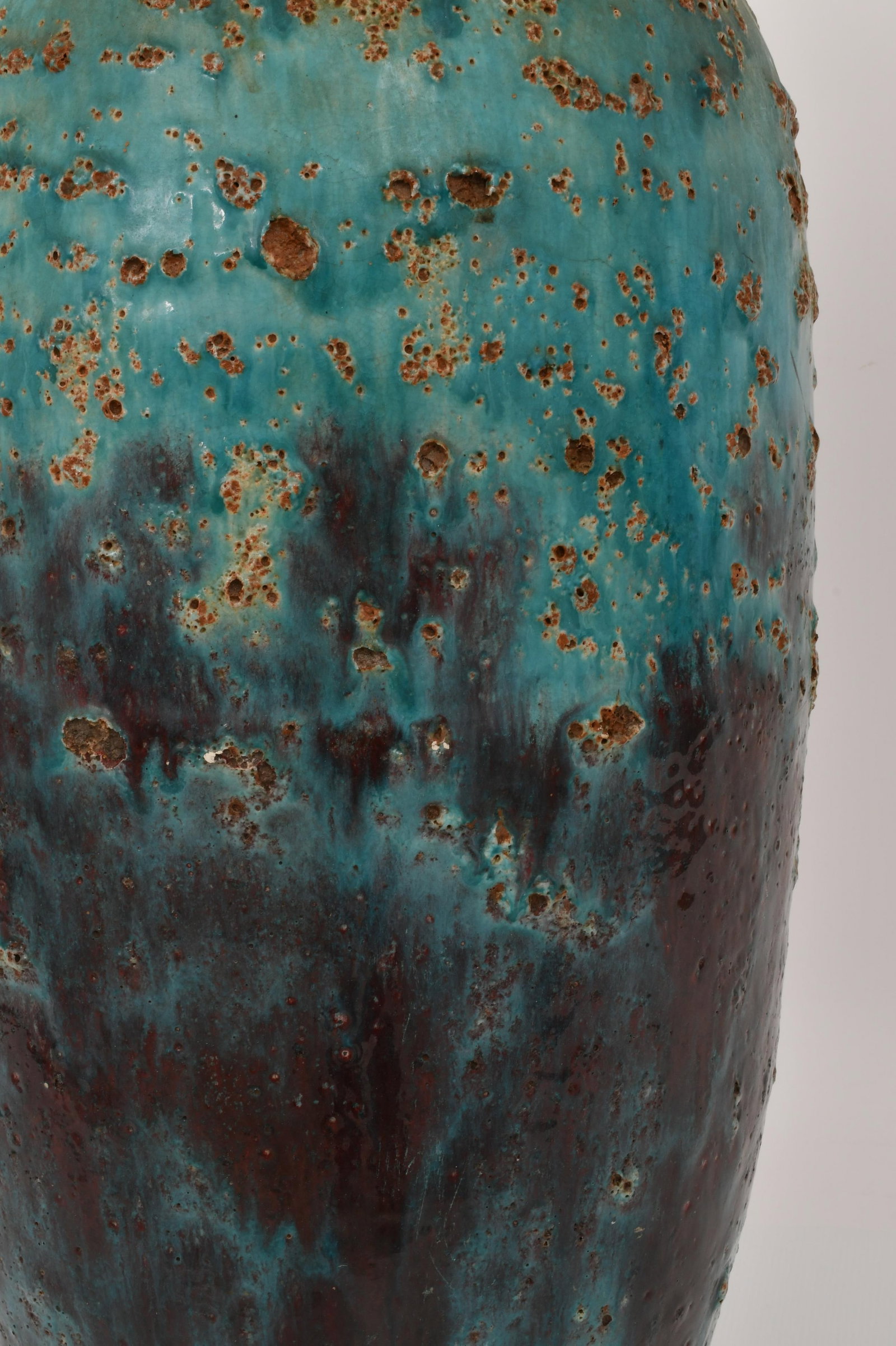 A Blue Studio Pottery Vase - 5