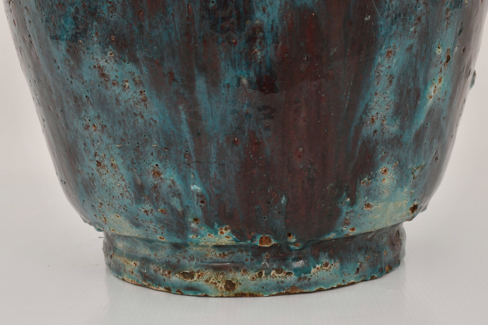 A Blue Studio Pottery Vase - 6