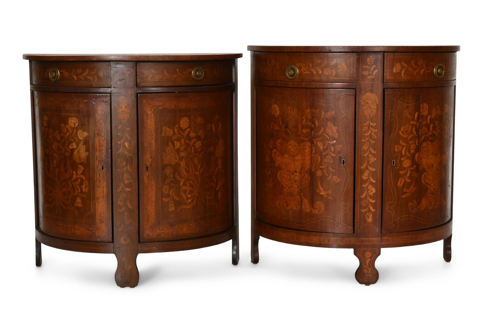 Two 19th Century Inlaid Commodes (1 of 5)