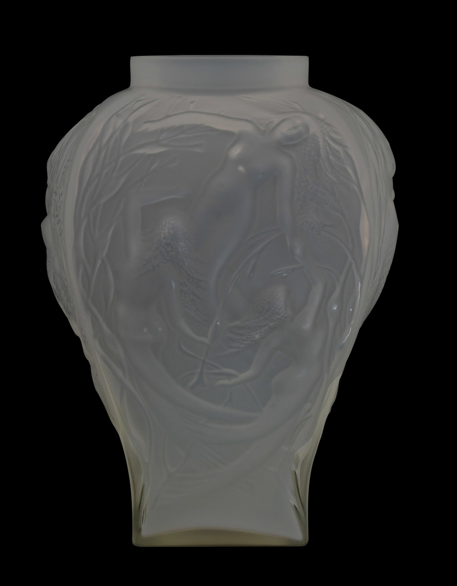 Lalique "Hommage a Rene Lalique" Glass Vase (1 of 9)