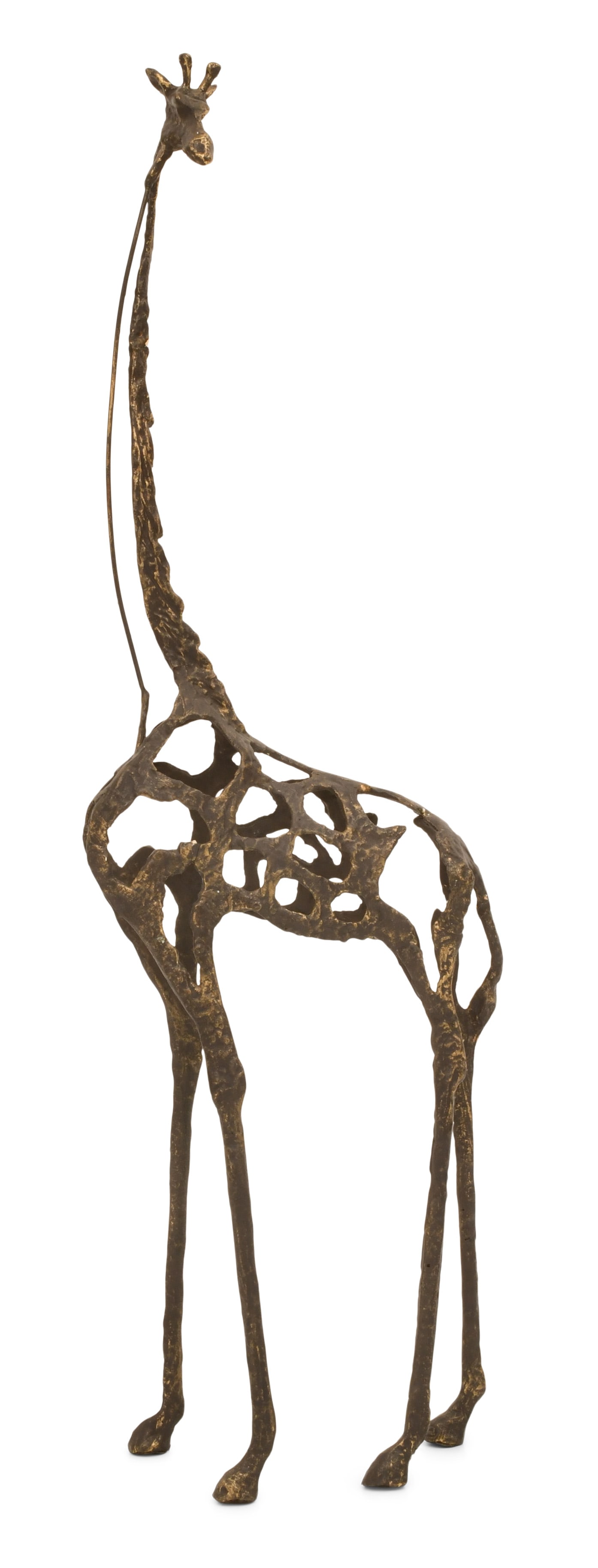 Brutalist Bronze Sculpture of a Giraffe (1 of 5)