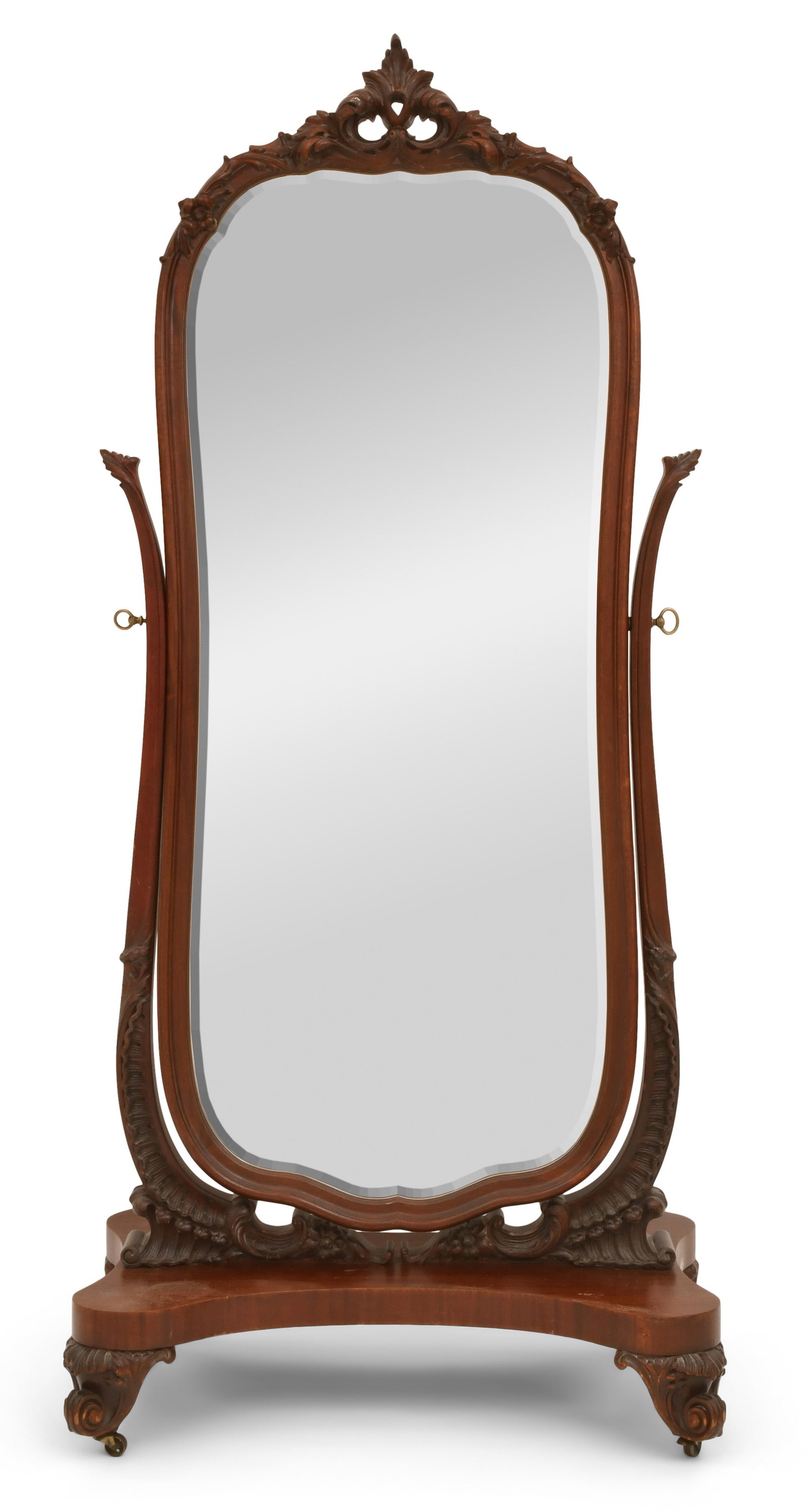 Attr. R.J. Horner & Co. Mahogany Chevelle Mirror (1 of 8)