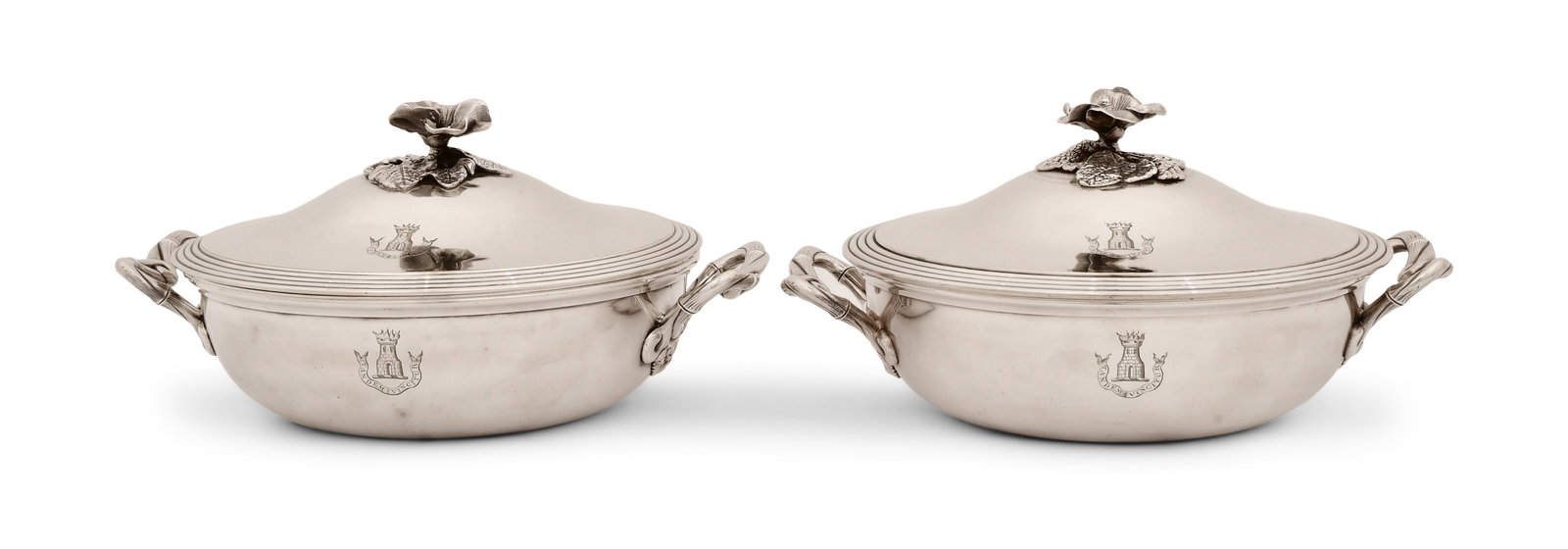 A Pair of Christofle Silverplate Covered Dishes (1 of 9)
