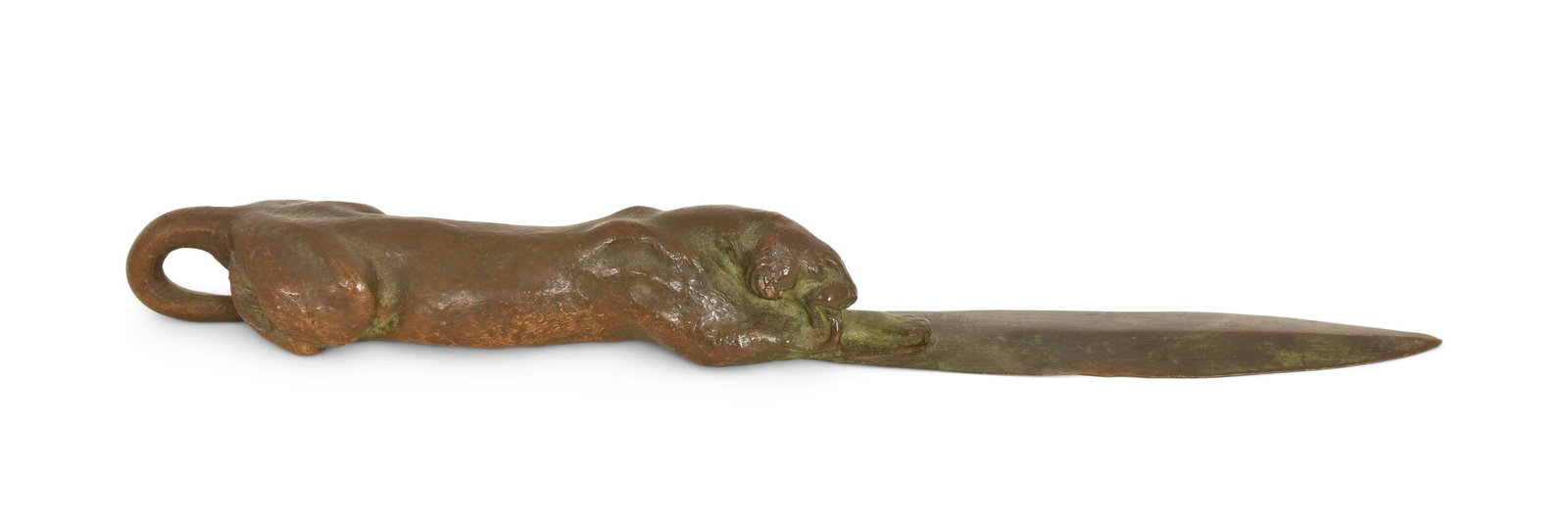Anna Vaughn Hyatt Huntington / Gorham Co. "Tiger" Letter Opener (1 of 6)
