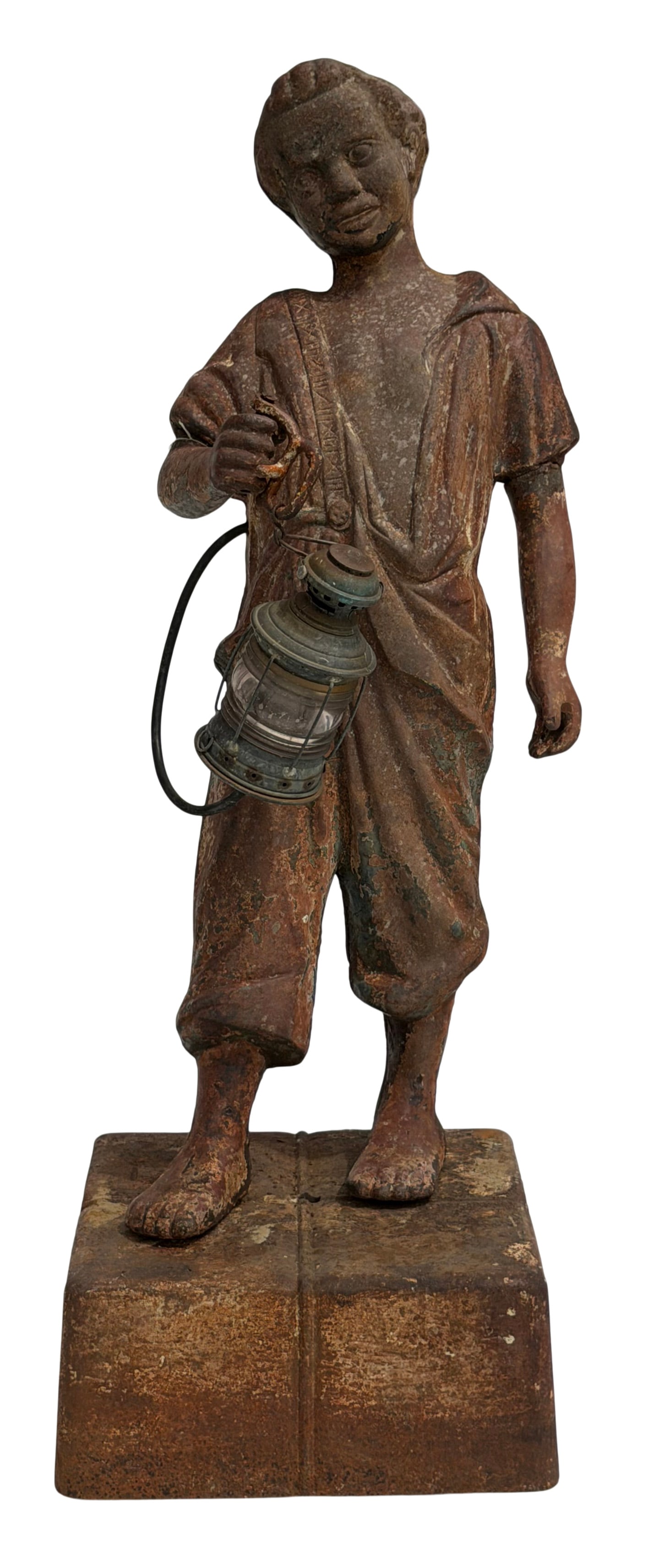 J.W. Fiske & Co. "Stable Boy" Hitching Post (1 of 6)