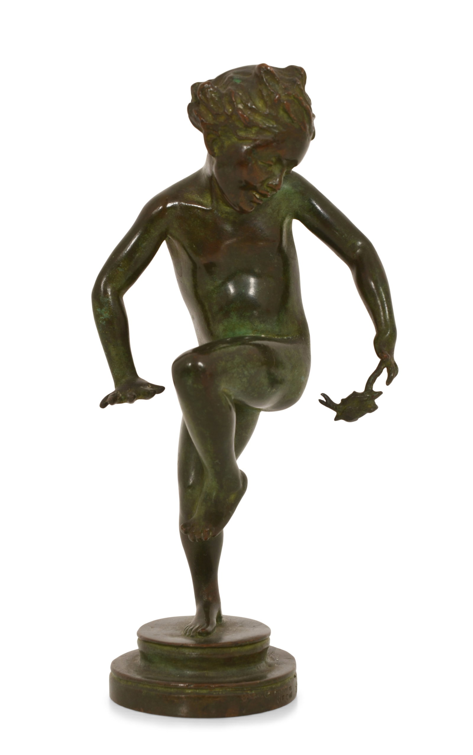 Bonnie MacLeary (American, 1890-1971), "Ouch" Bronze Sculpture (1 of 9)