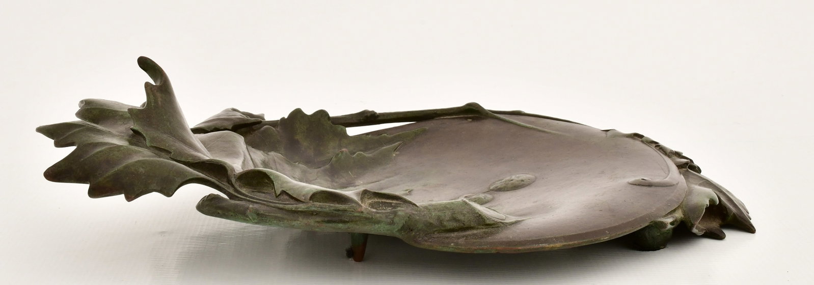 Gorham Co. Bronze Leaf Plate - 4