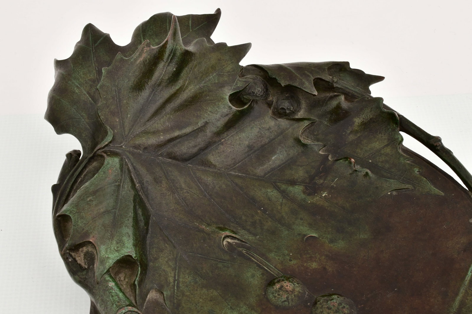 Gorham Co. Bronze Leaf Plate - 5
