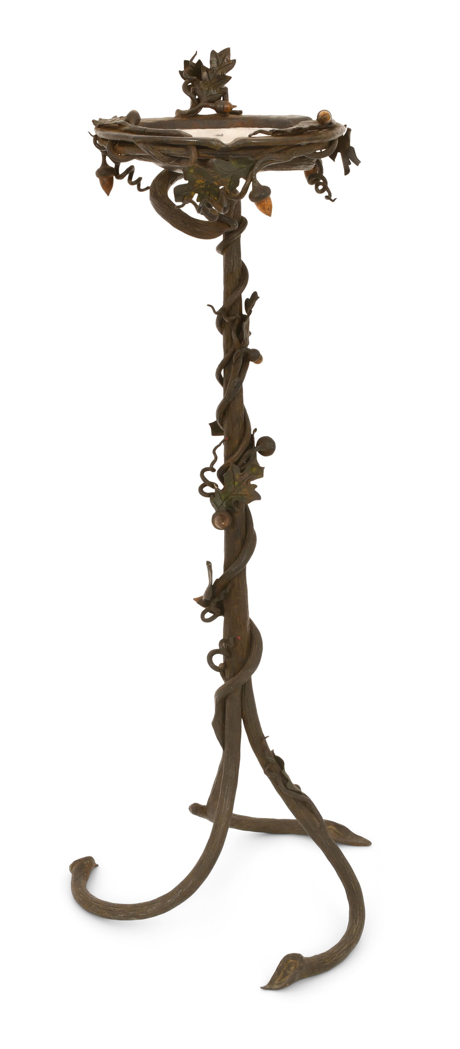 Cyril Colnik (1871-1958), Arts & Crafts Wrought Iron Smoking Stand (1 of 1)