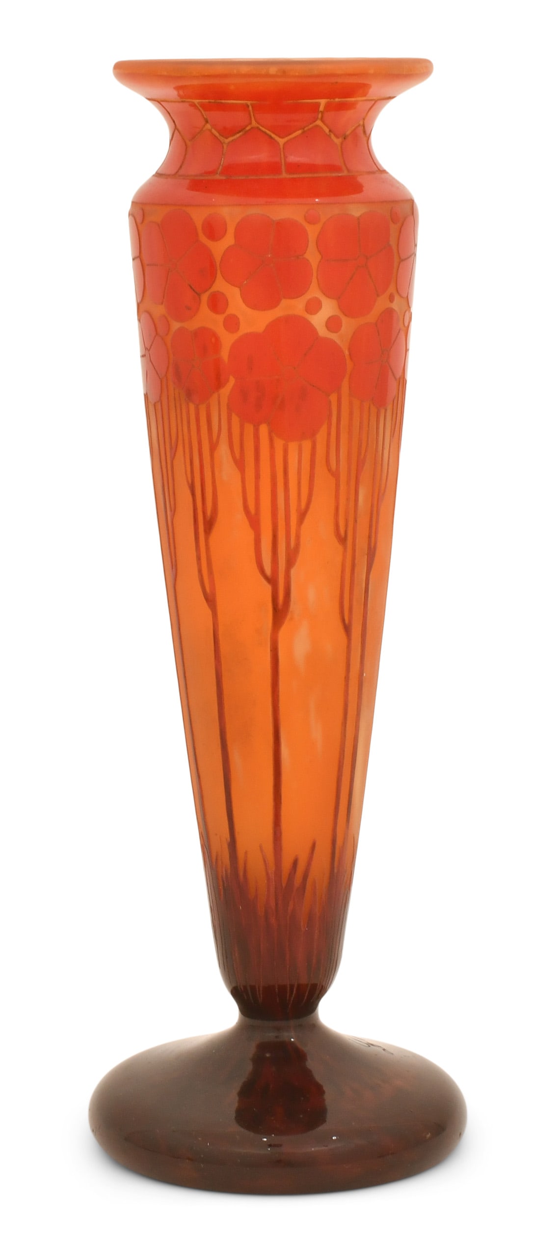 Schneider Le Verre Francais Glass Vase (1 of 4)