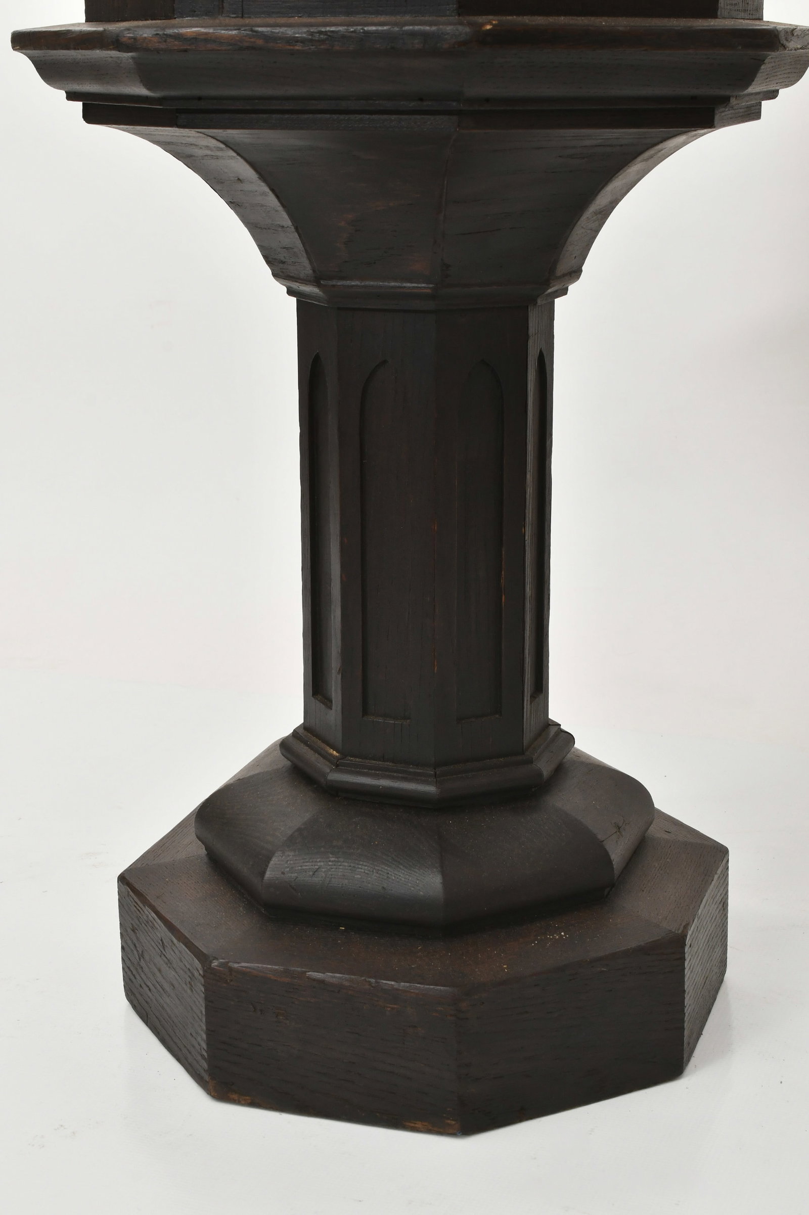 Gothic Revival Oak Cellarette - 2