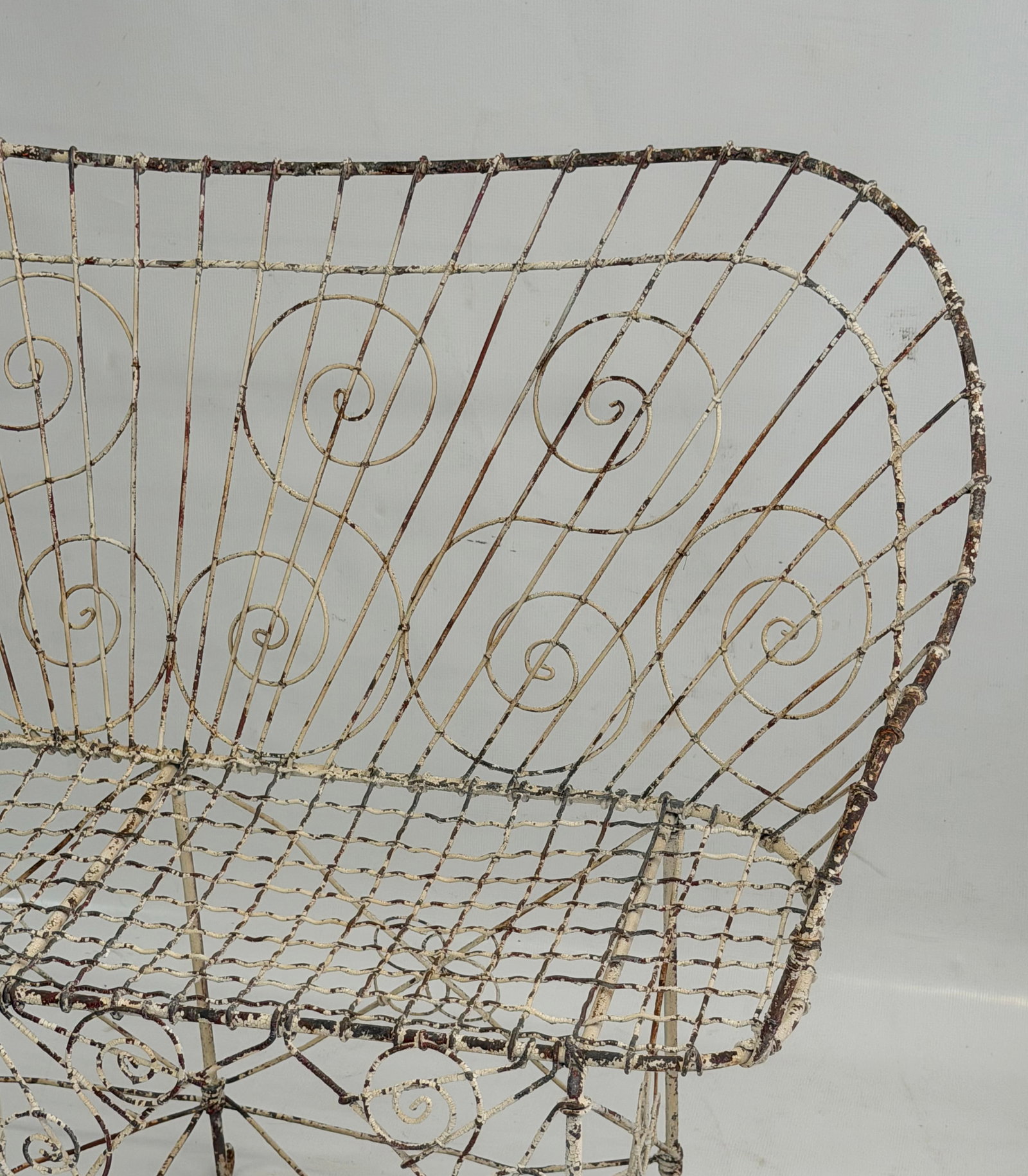 Two Victorian Wire Benches - 3
