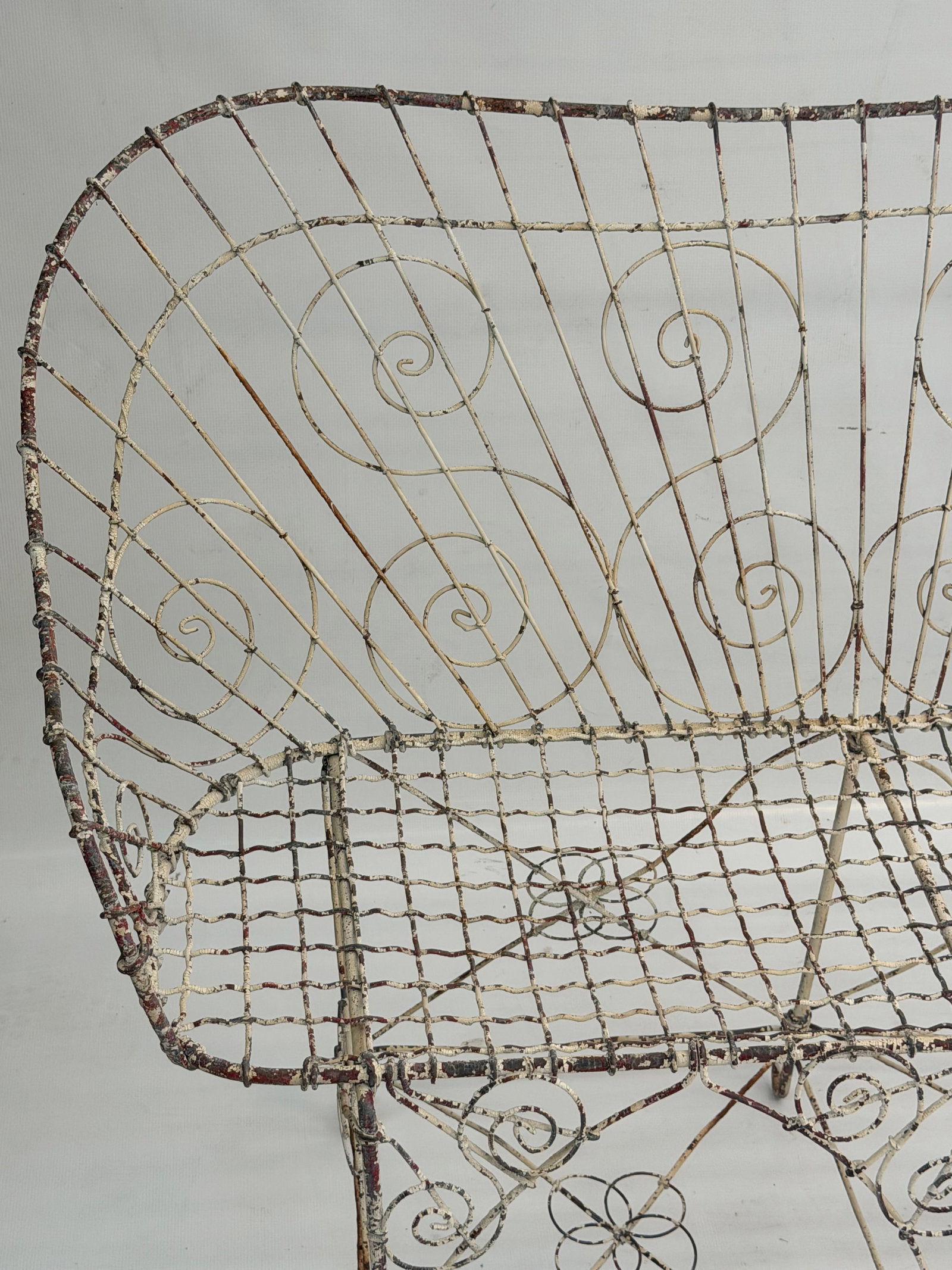 Two Victorian Wire Benches - 4