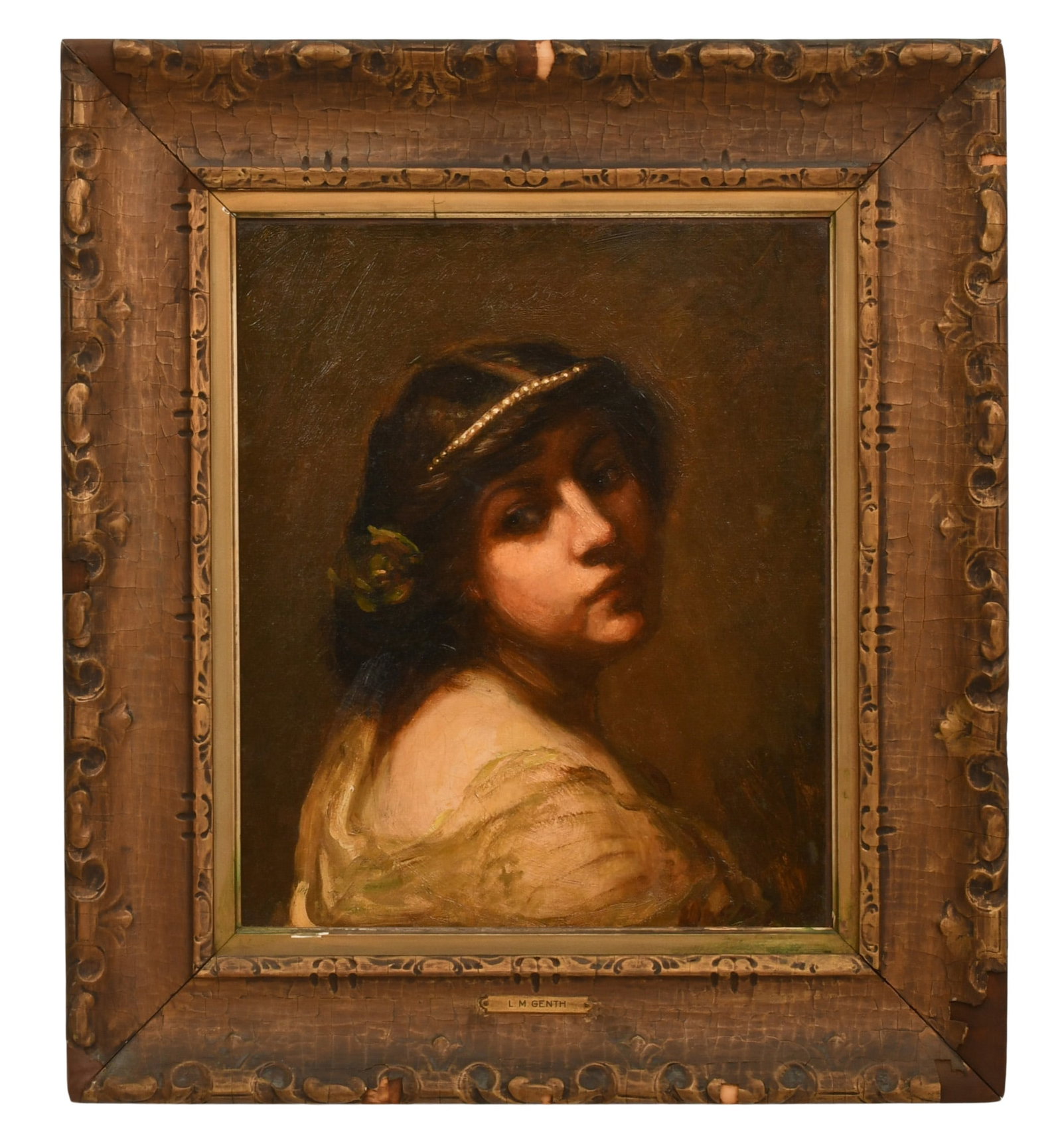 Lillian Mathilde Genth (American, 1876-1953), Portrait of a Woman (1 of 4)