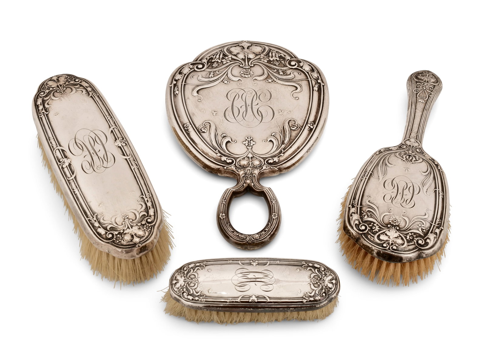 Gorham Sterling Silver Four-Piece Dresser Set (1 of 1)