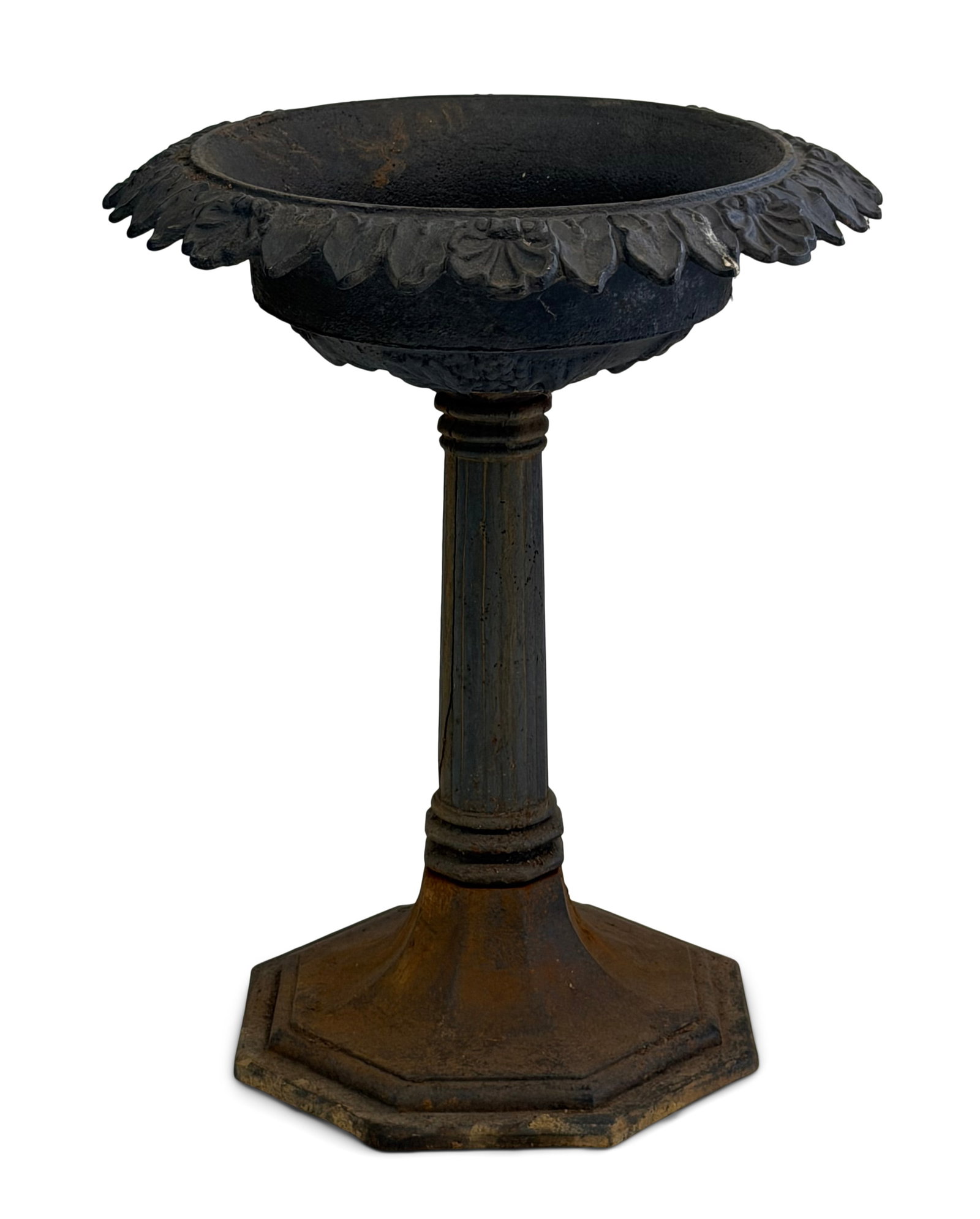 American Cast Iron Bird Bath (1 of 3)