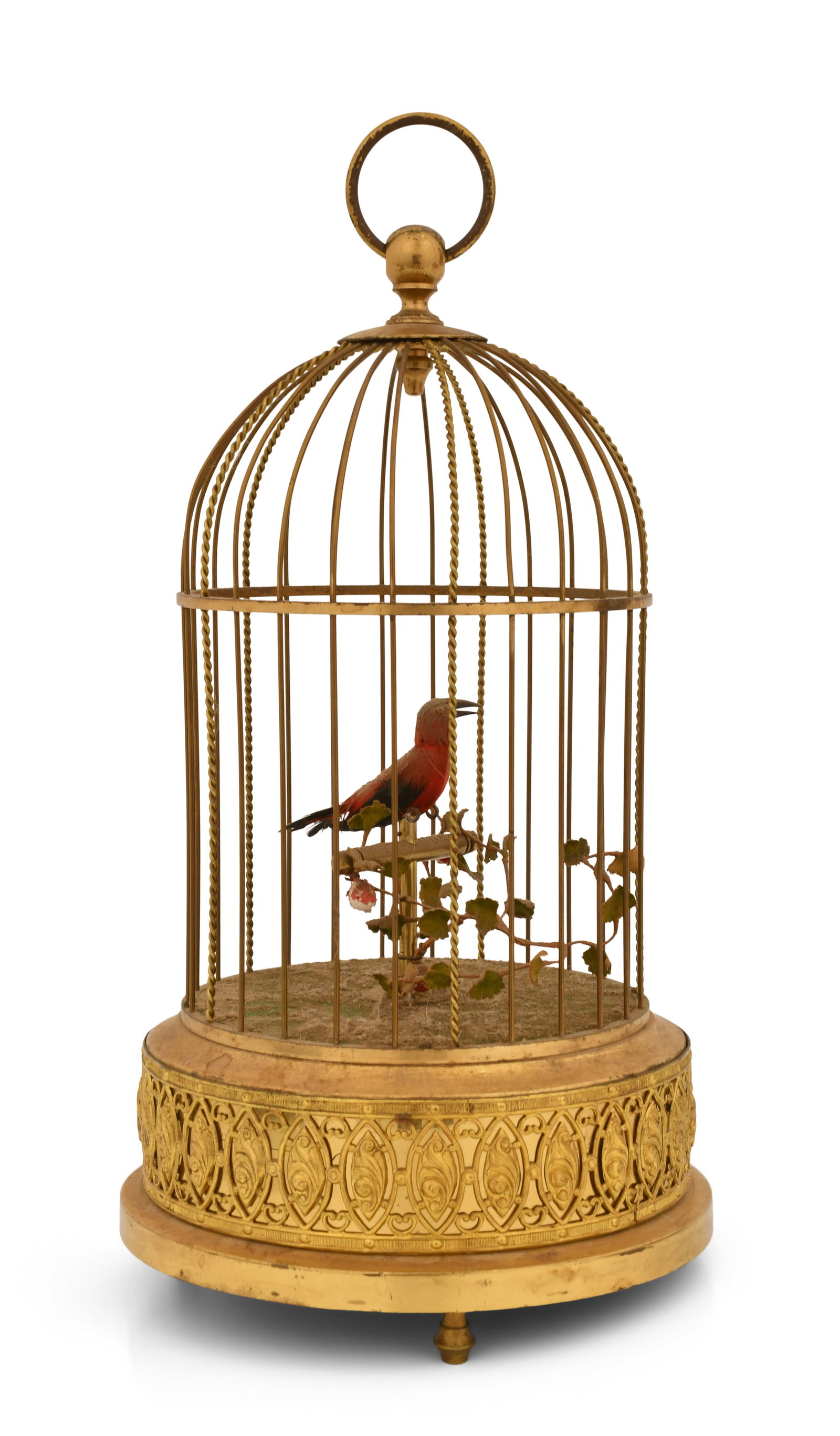 Karl Griesbaum (German, 1872-1941), Singing Bird Automaton with Cage (1 of 1)