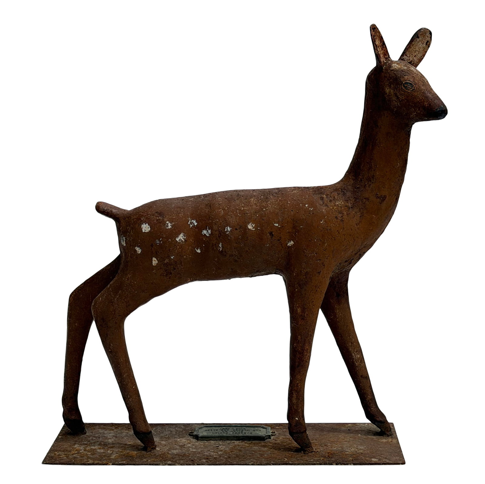 American Cast Iron Figure of a Baby Deer (Fawn) (1 of 5)