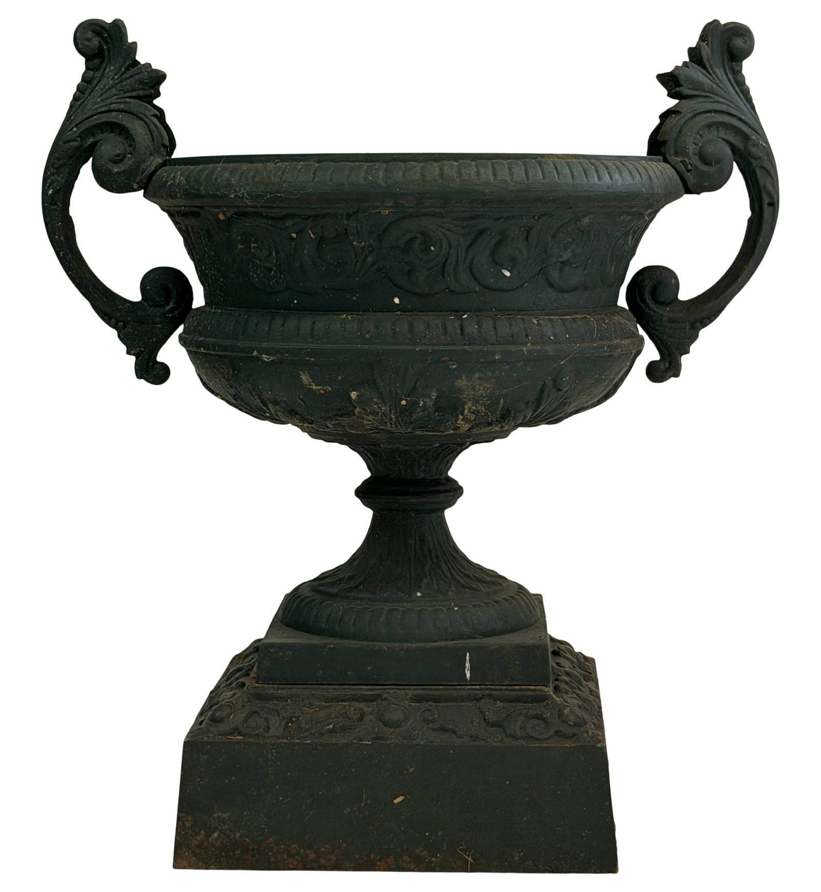 American Cast Iron Two-Handled Urn (1 of 1)