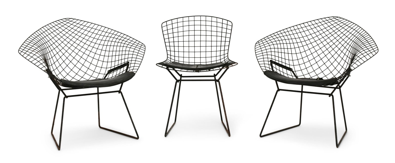 Harry Bertoia, Knoll, Three Mid-Century Modern Chairs (1 of 1)