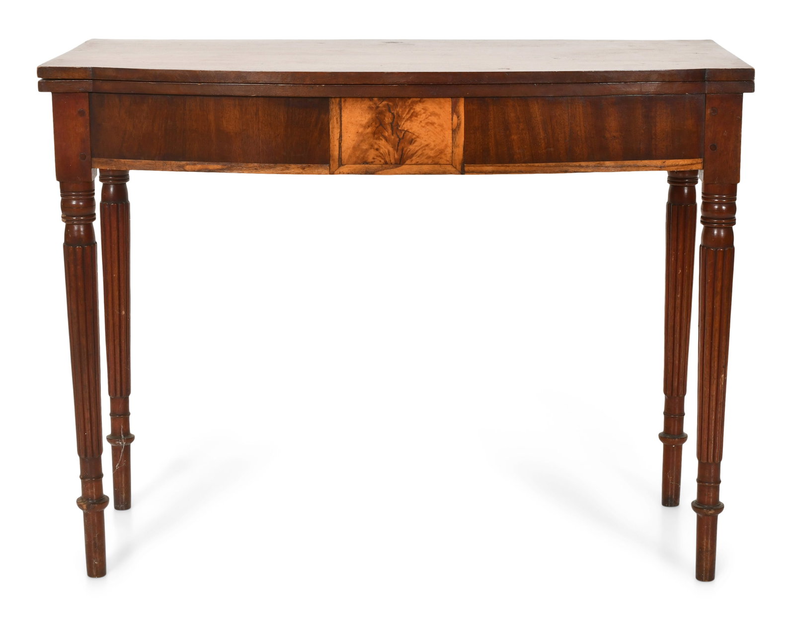 Sheraton Mahogany Flip-Top Card Table (1 of 1)