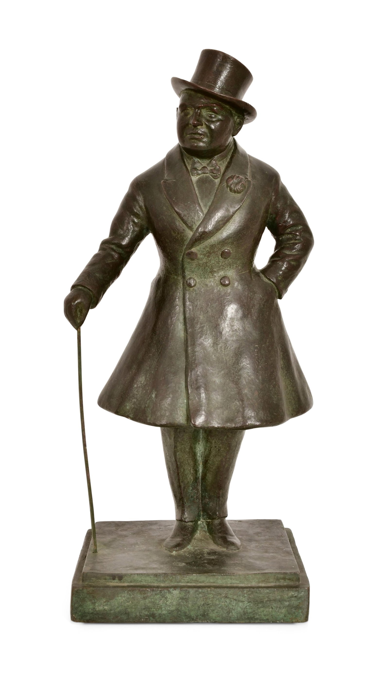 Gorham Co. Bronze Sculpture of a Winston Churchill (1 of 6)