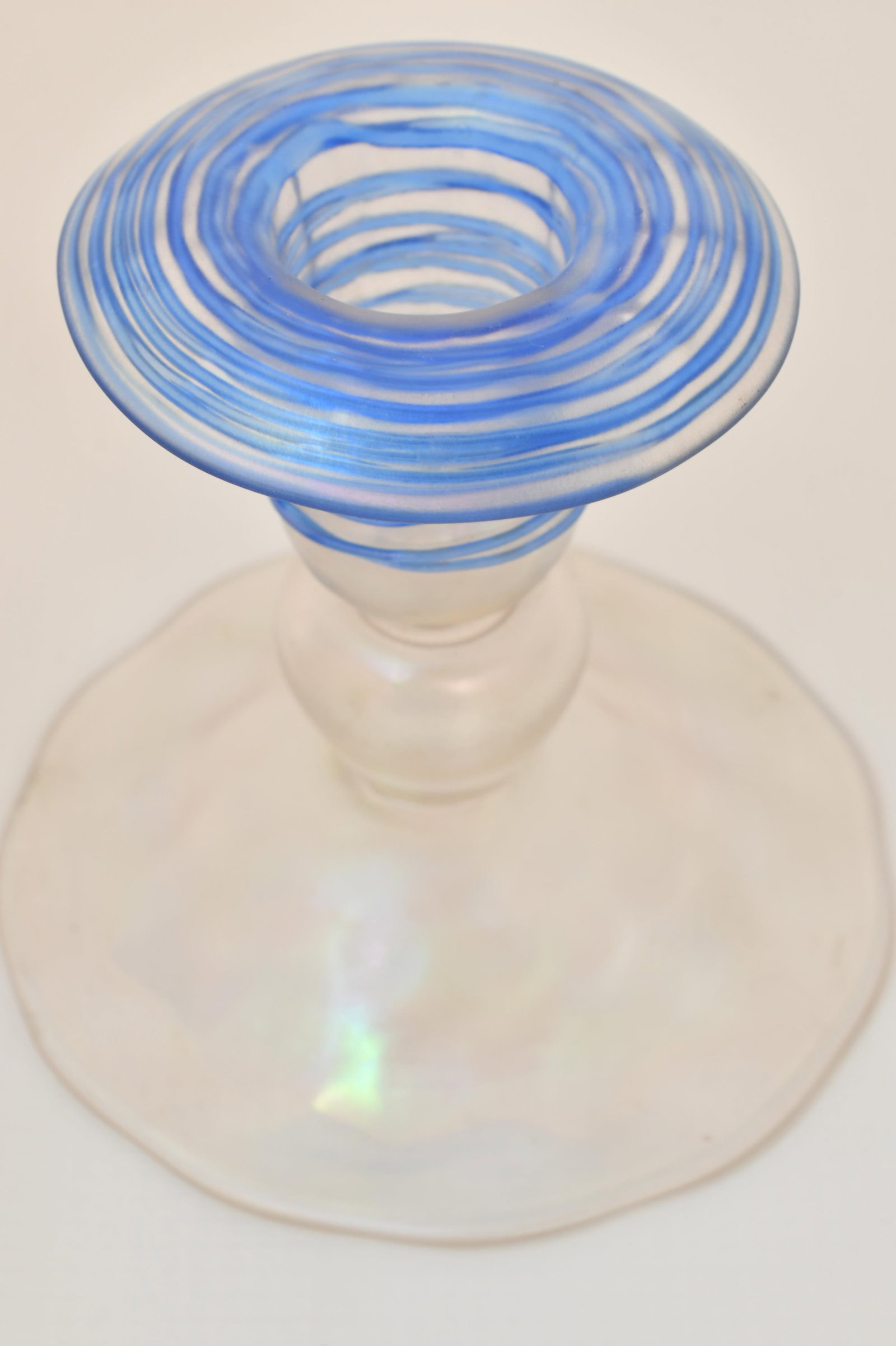 Steuben Glass Five-Piece Console Set - 6