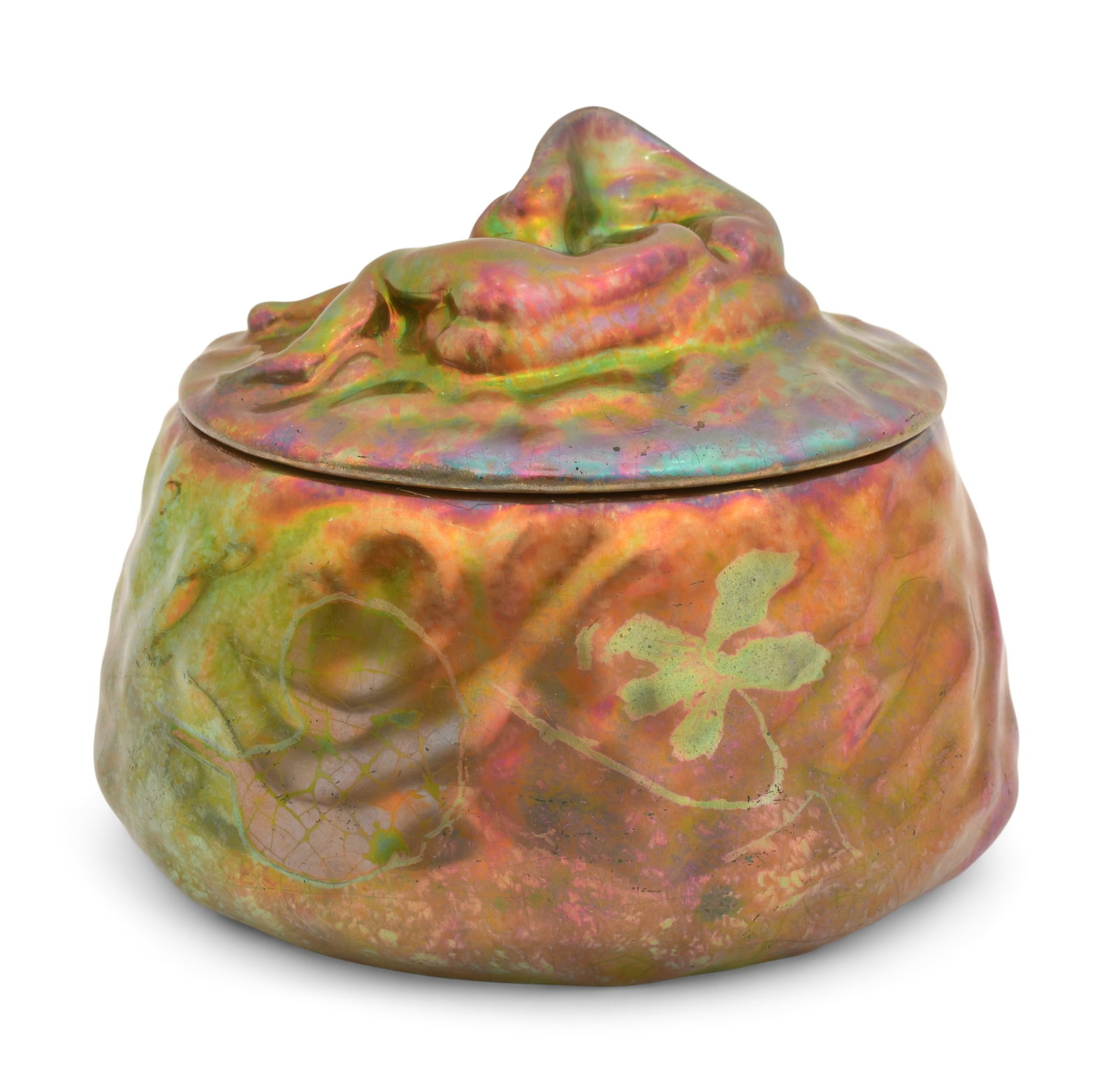 Frederic Danton Pottery Covered Container - 2