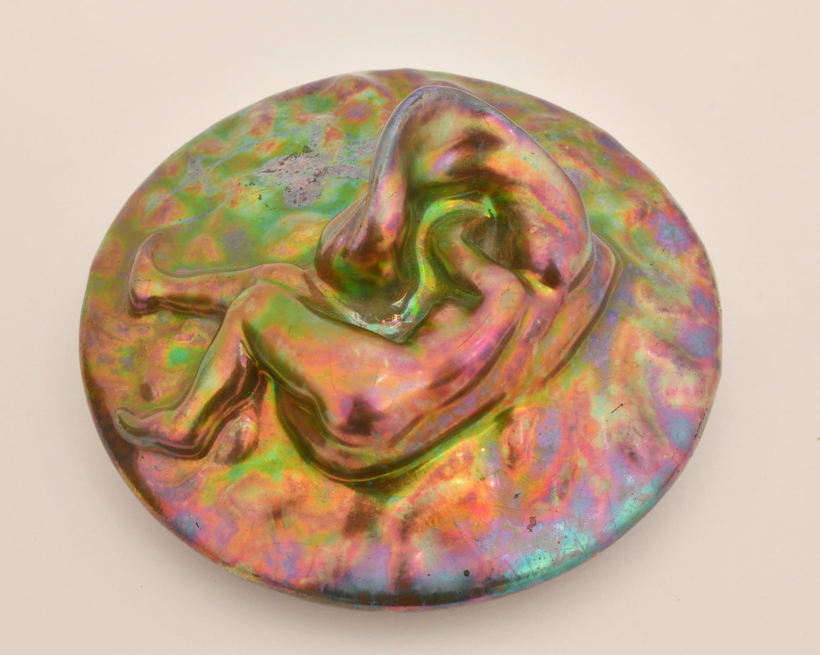 Frederic Danton Pottery Covered Container - 4