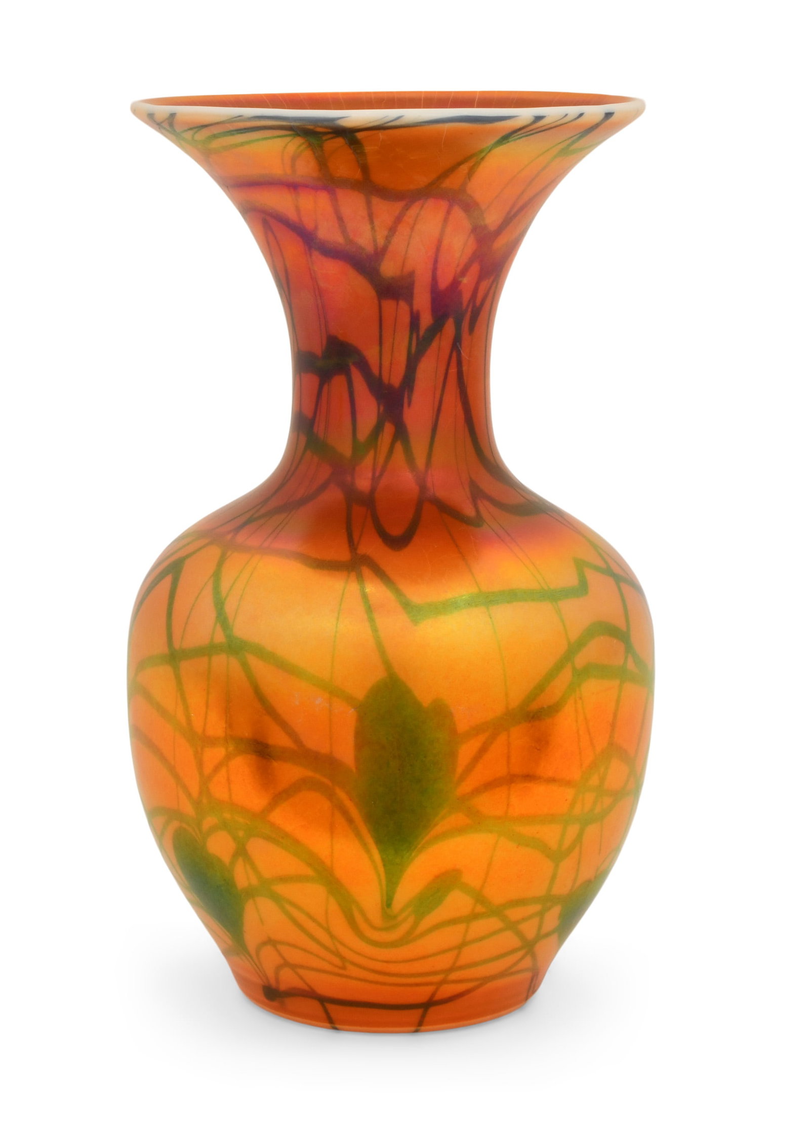 Imperial Free Hand Art Glass Vase (1 of 5)