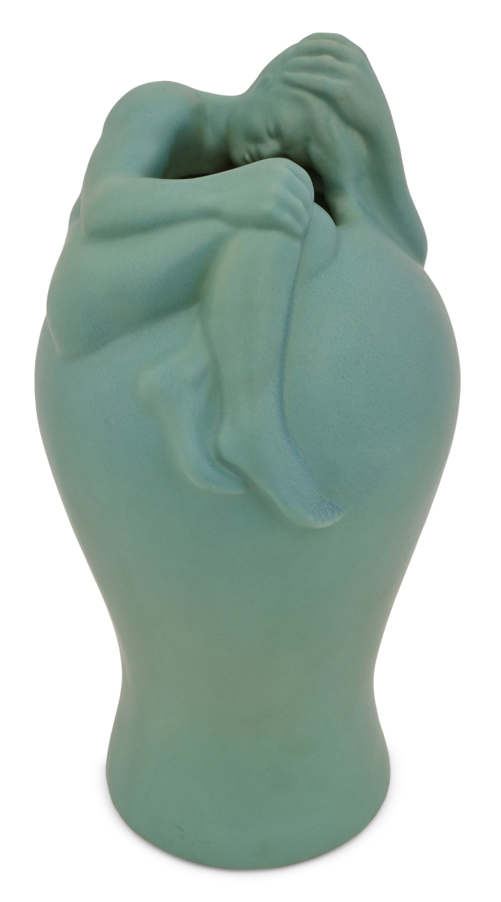 Van Briggle Pottery "Despondency" Vase (1 of 6)