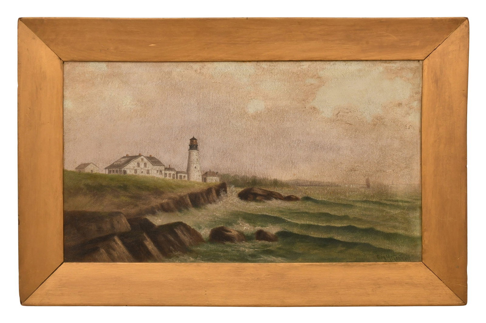 George McConnell (American, 1852-1929), Portland Head Light (1 of 4)