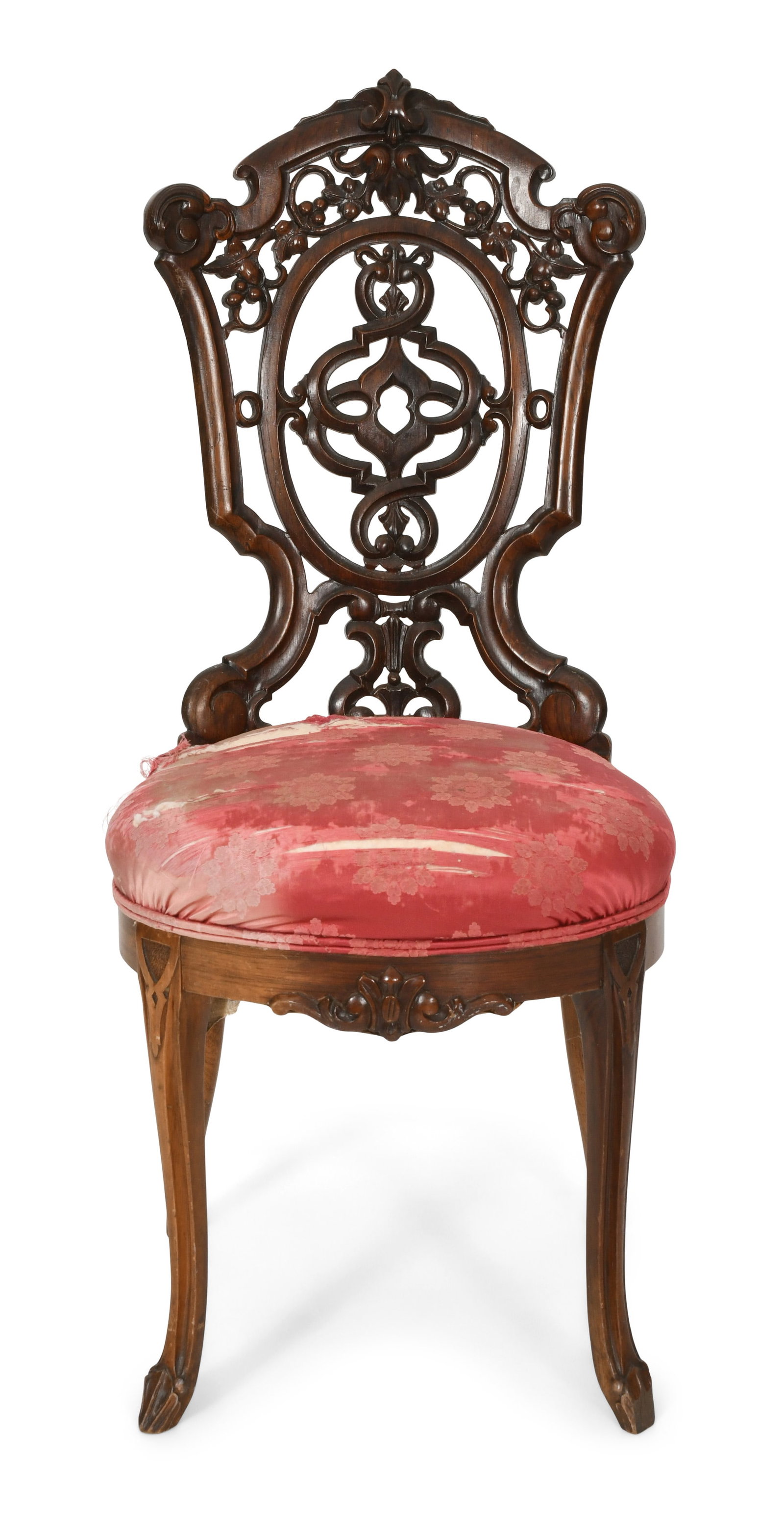George J. Henkels Rococo Revival Parlor Chair (1 of 7)