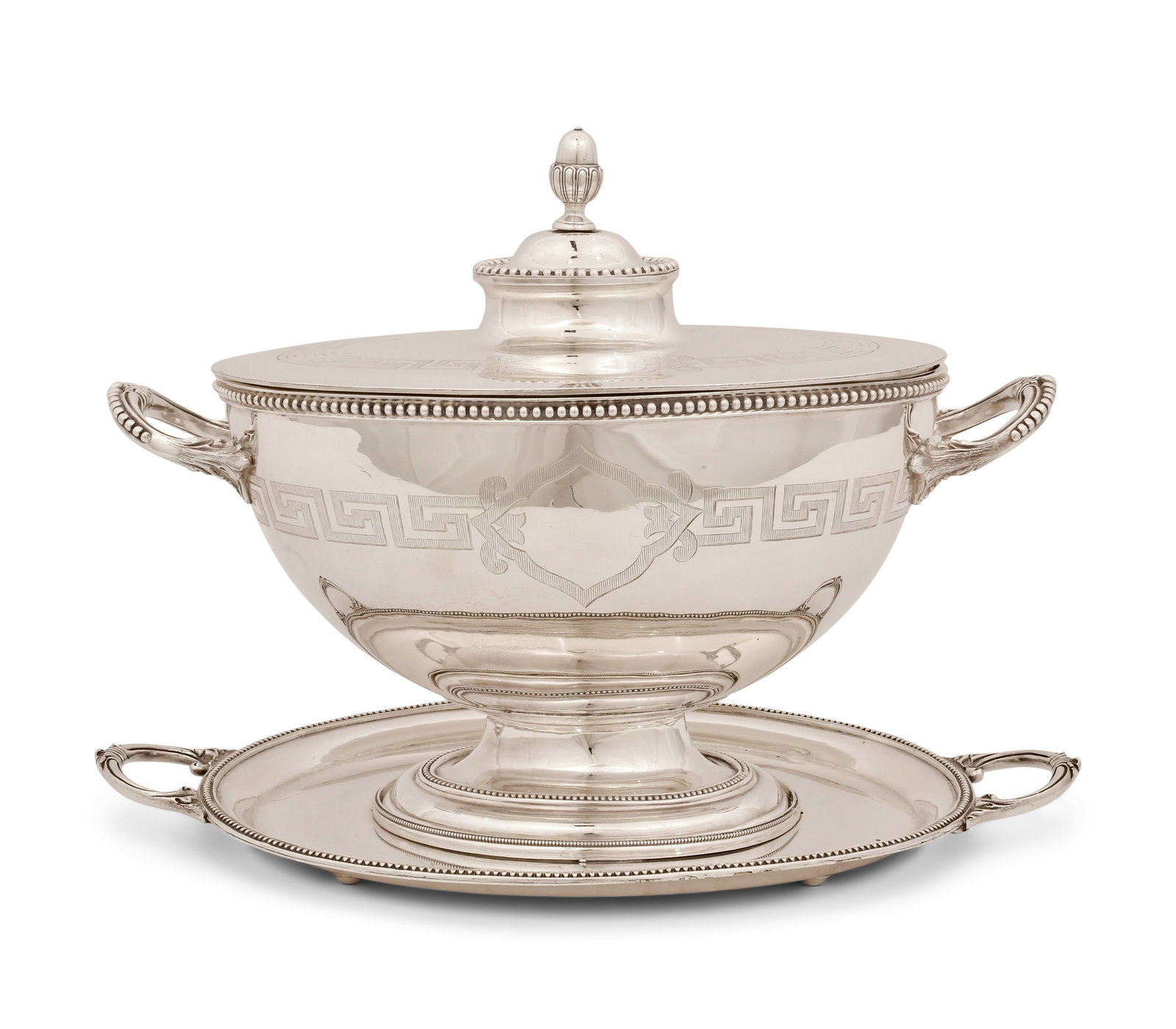 Mappin & Webb Silverplate Tureen with Tray (1 of 7)