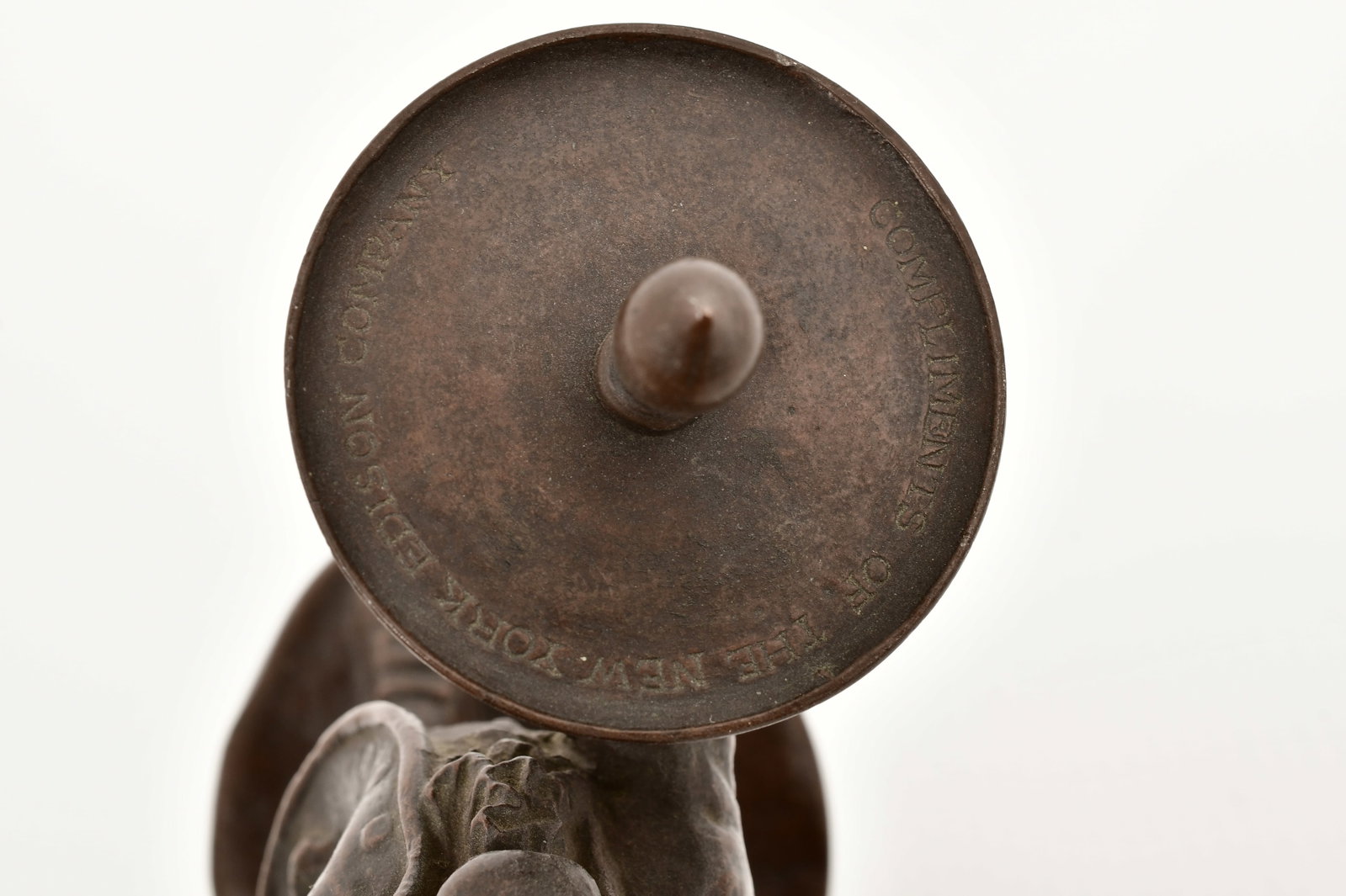 Gorham Co. / Fred Cooper Bronze Ring Holder - 5