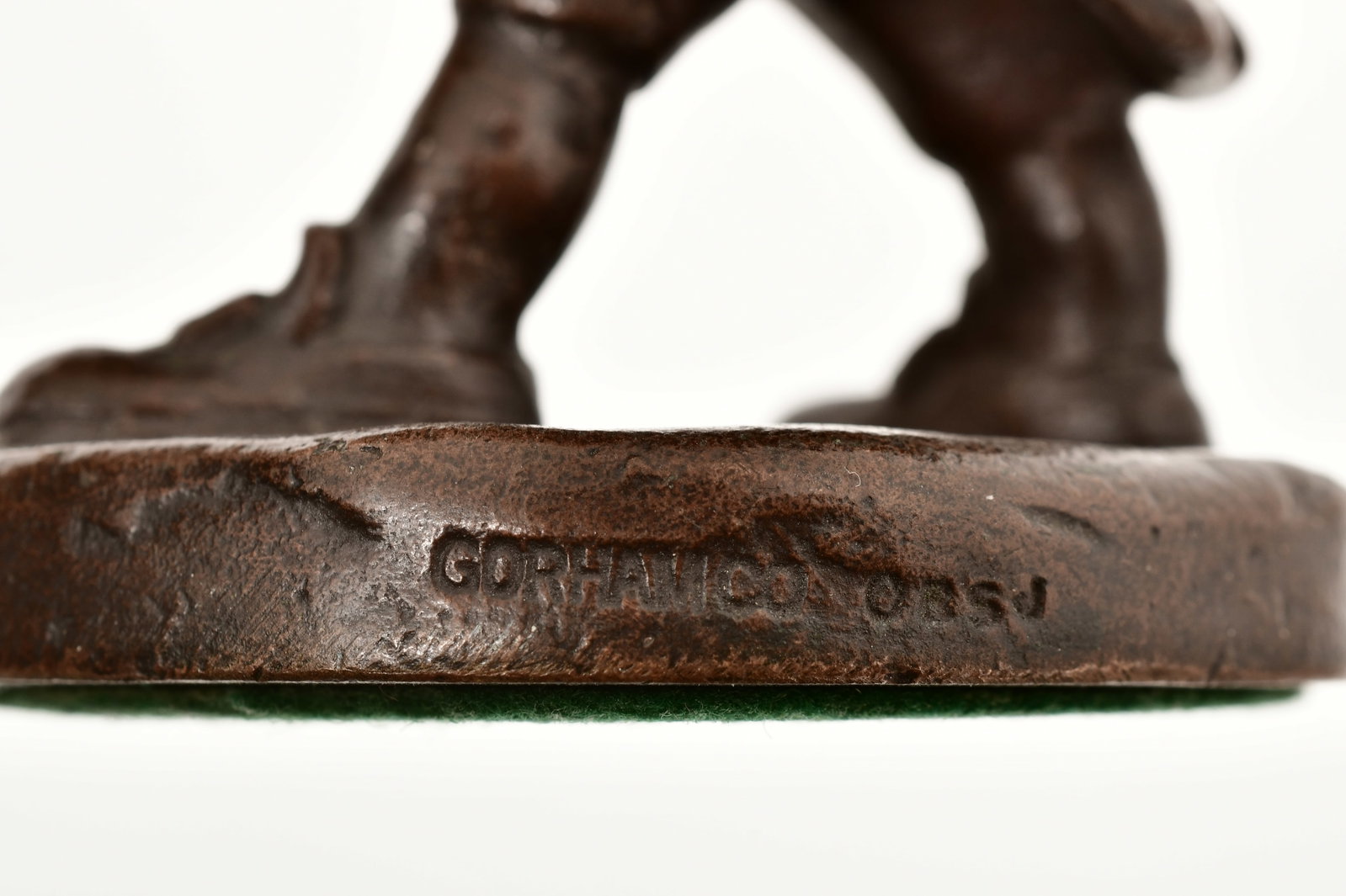 Gorham Co. / Fred Cooper Bronze Ring Holder - 8