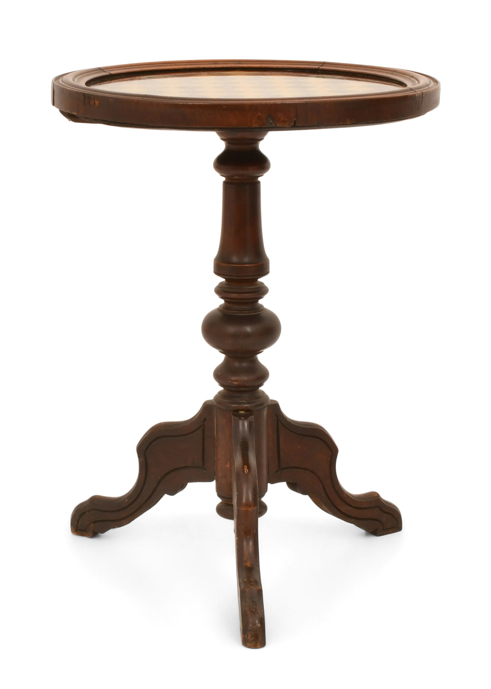 American Hand-Painted & Walnut Games Table: Rookwood Pottery Company Decorated by Jen Jensen Floral Vase circa 1929 glazed earthenware impressed with firm's mark / XXIX / 604DD and artist signed 7 1/2 x 5 inches Provenance: Private Collectio