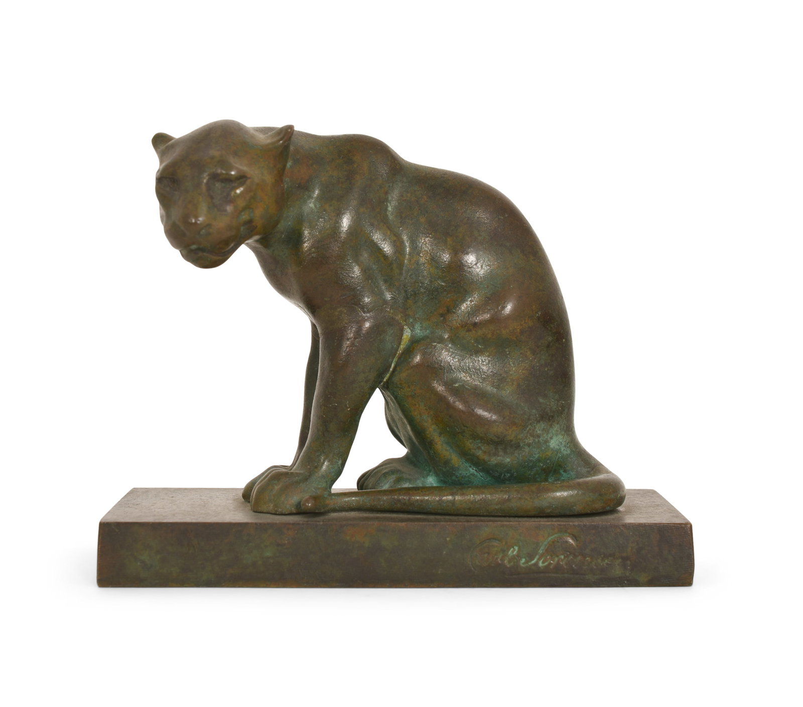 Carl Sorensen Bronze Figure of a Lion (1 of 8)