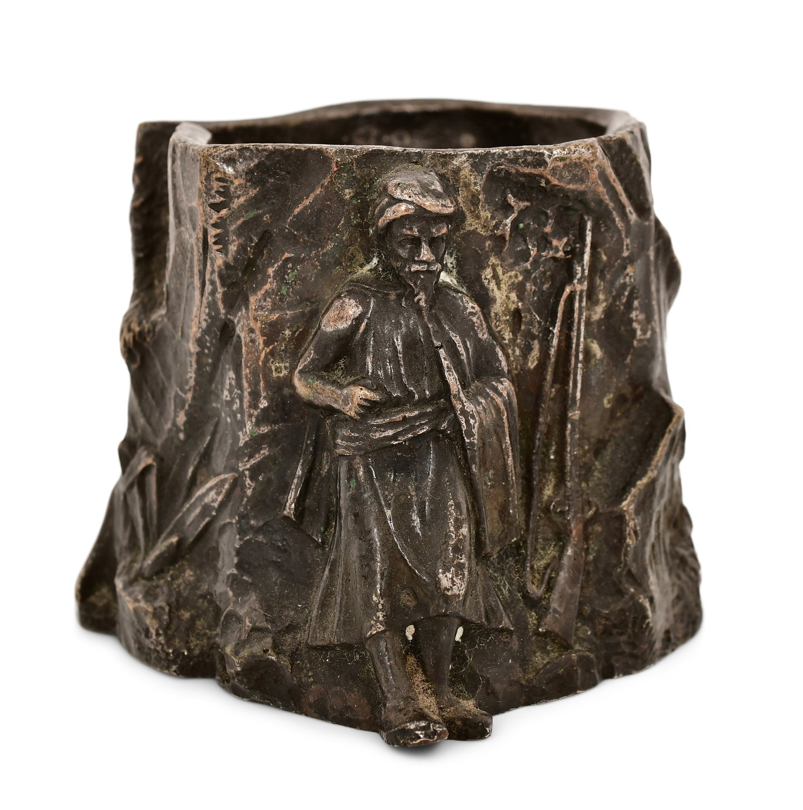 Gorham Co. Bronze Toothpick Holder (1 of 5)