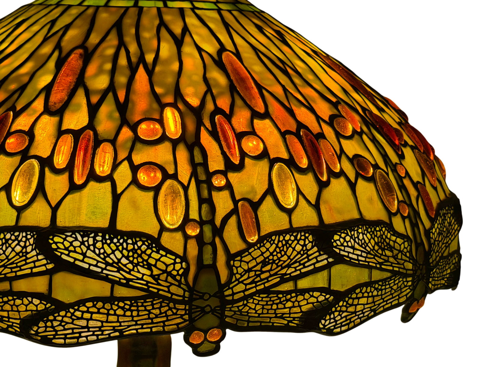 Tiffany Studios Dichroic "Drophead Dragonfly" Table Lamp - 3