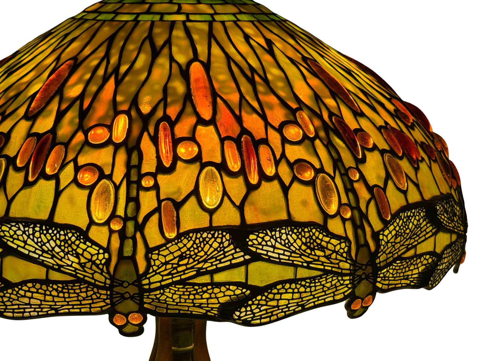 Tiffany Studios Dichroic "Drophead Dragonfly" Table Lamp - 4