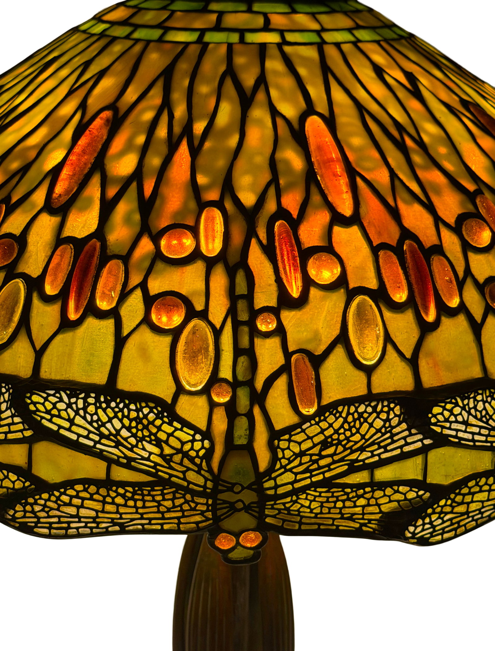 Tiffany Studios Dichroic "Drophead Dragonfly" Table Lamp - 5