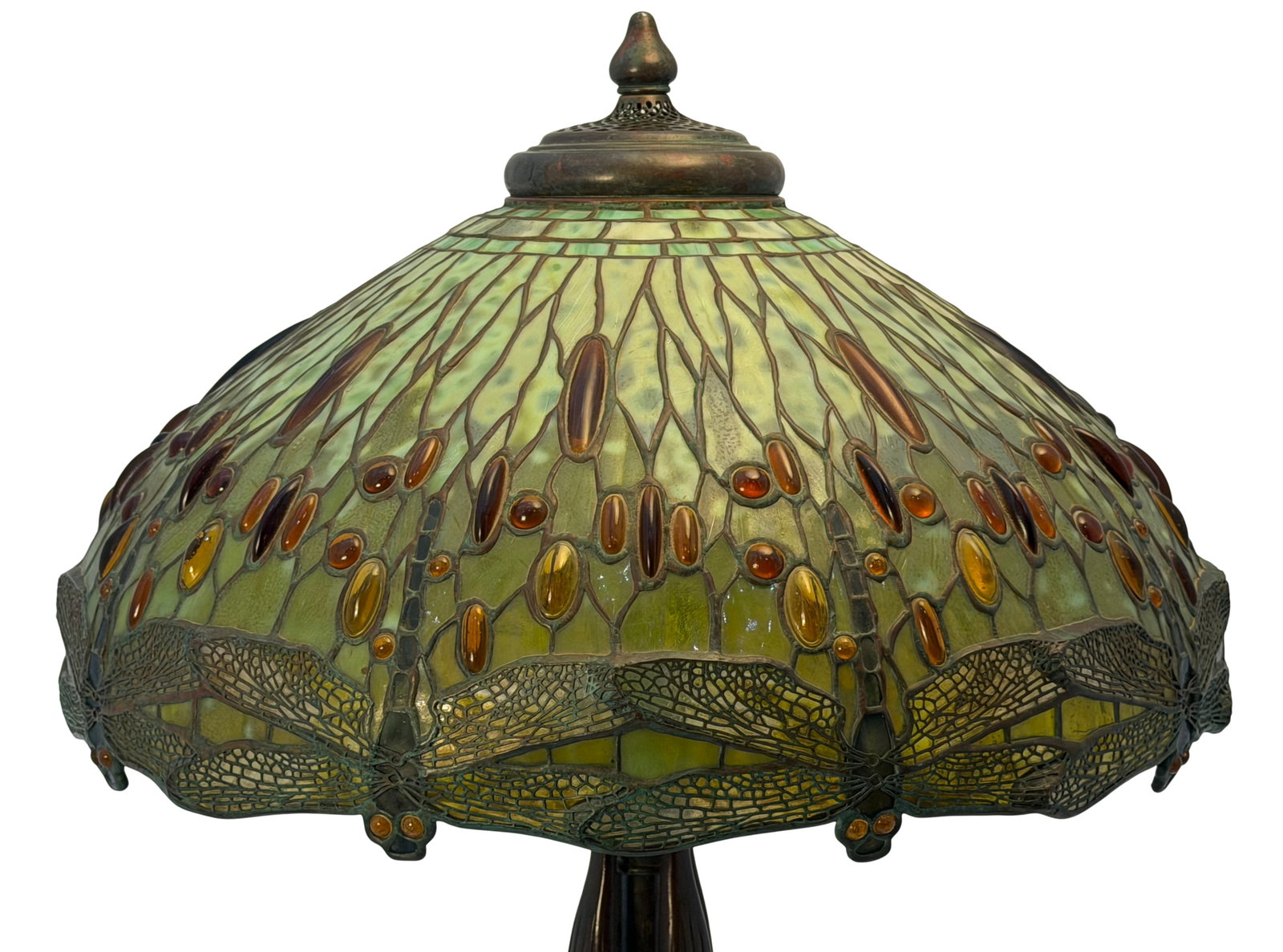 Tiffany Studios Dichroic "Drophead Dragonfly" Table Lamp - 6