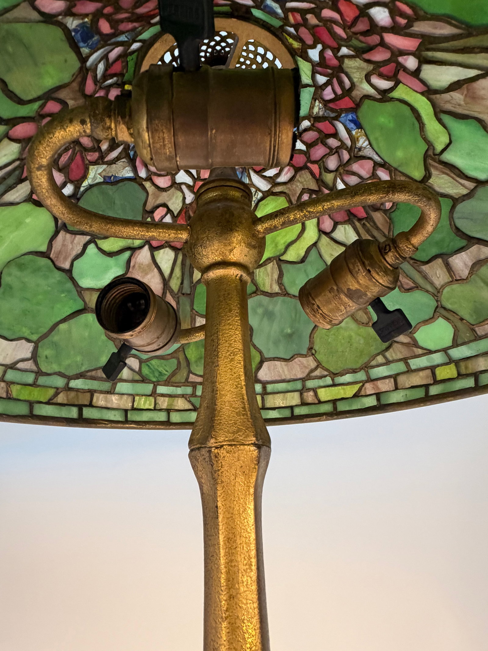 Tiffany Studios "Geranium" Table Lamp - 9