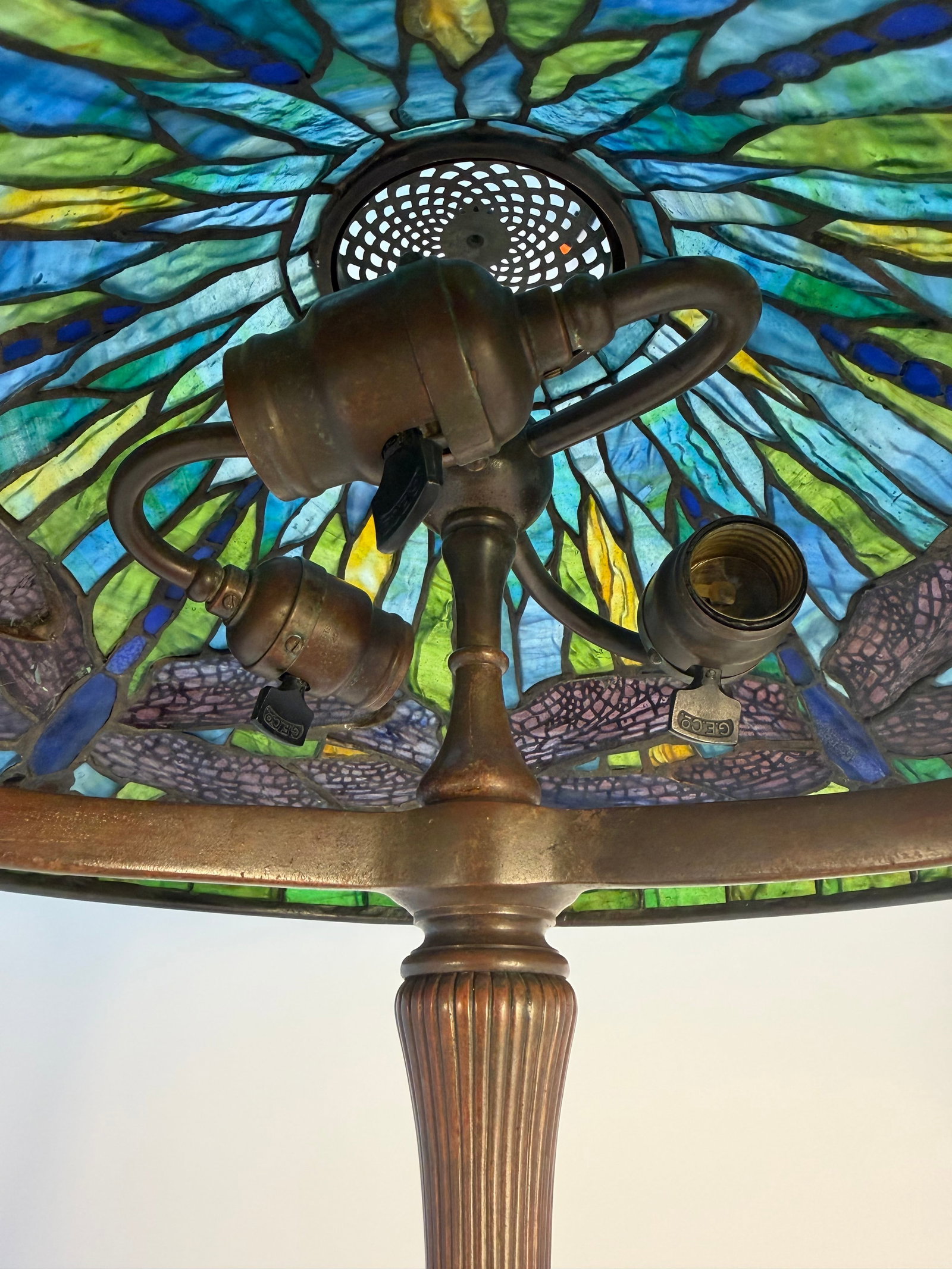 Tiffany Studios "Dragonfly" Table Lamp - 5