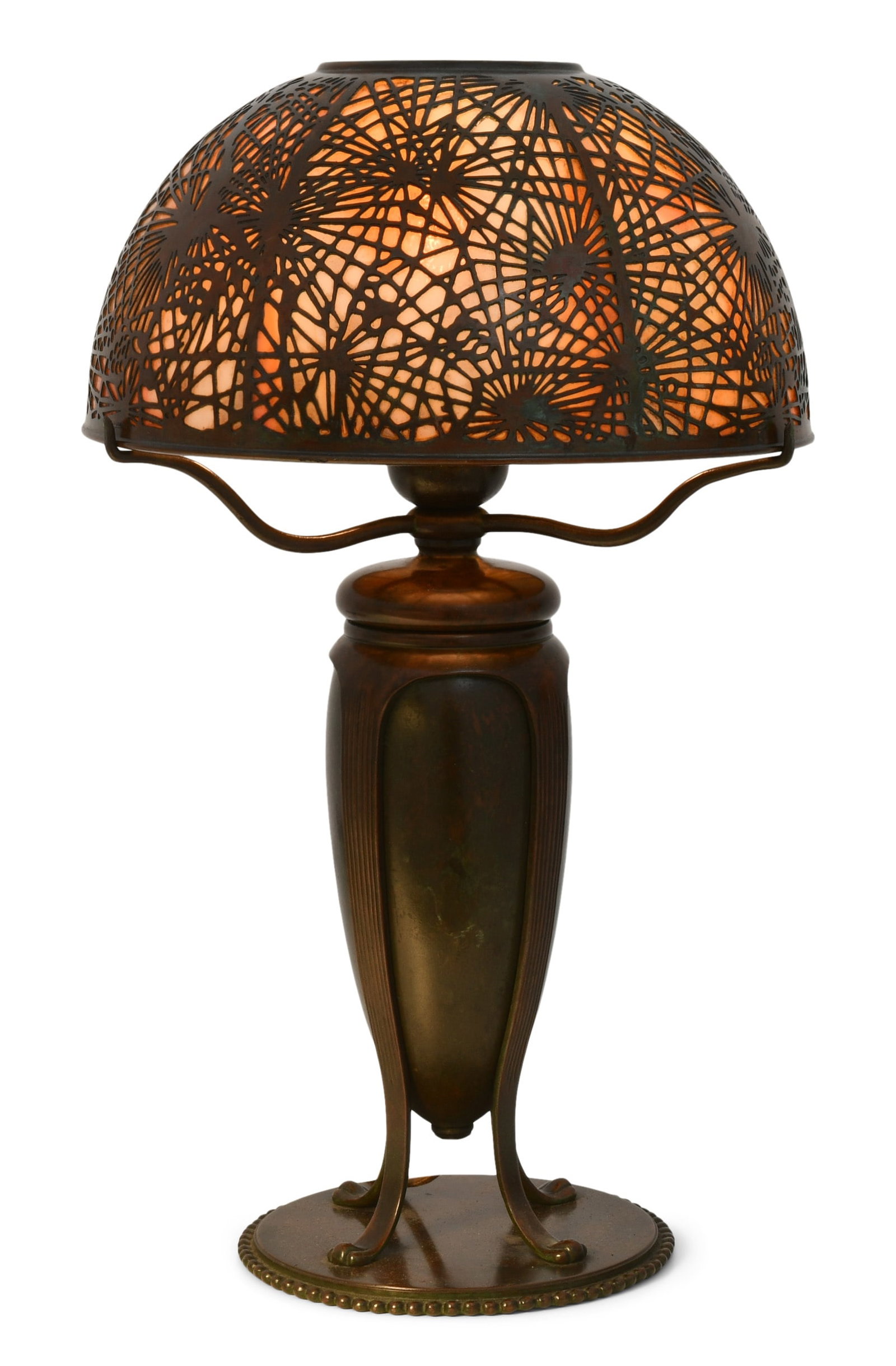 Tiffany Studios "Pine Needle" Table Lamp (1 of 7)